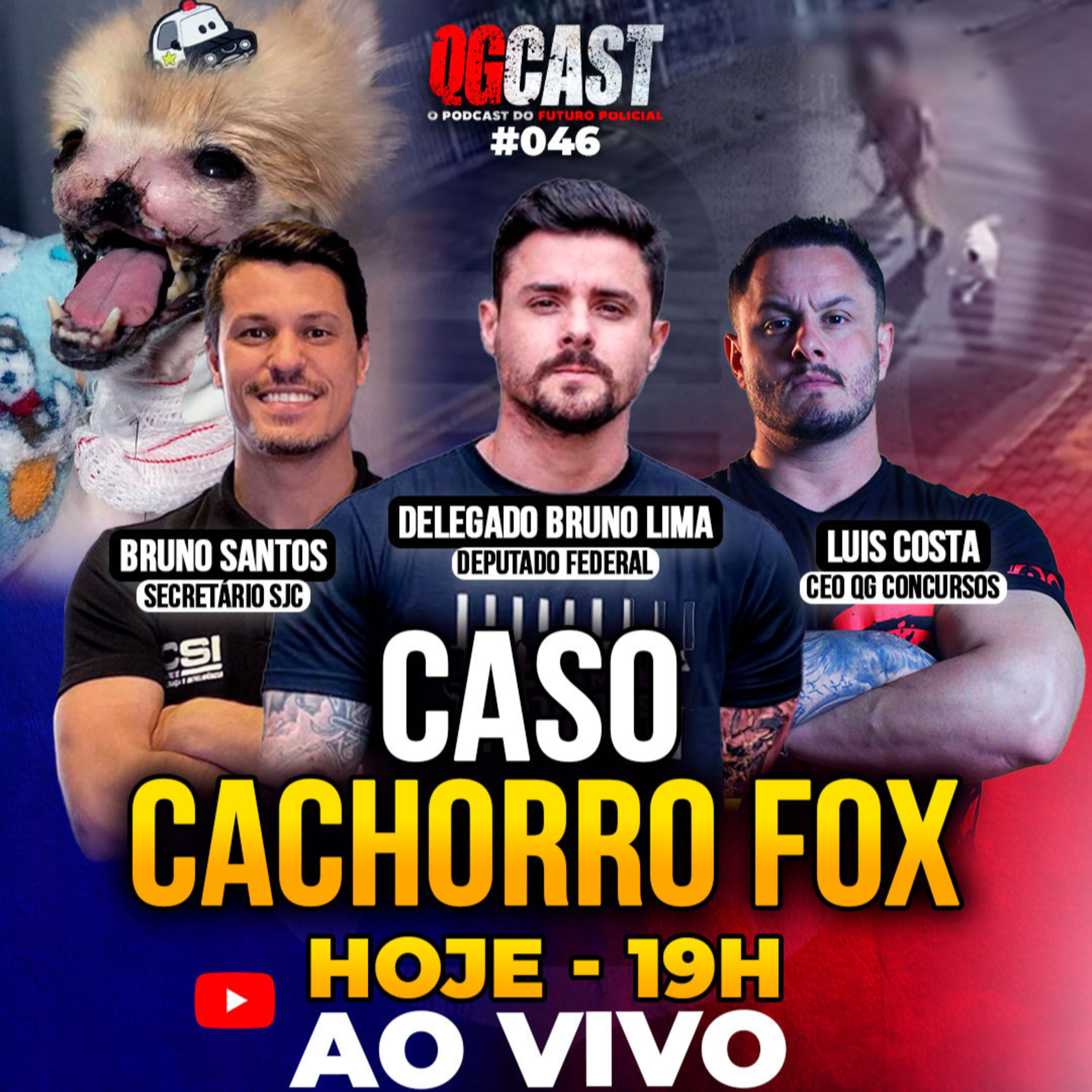 QG Cast com o Caso Cachorro Fox com Dr. Bruno Lima, Sophia - QG CAST #46 episode artwork