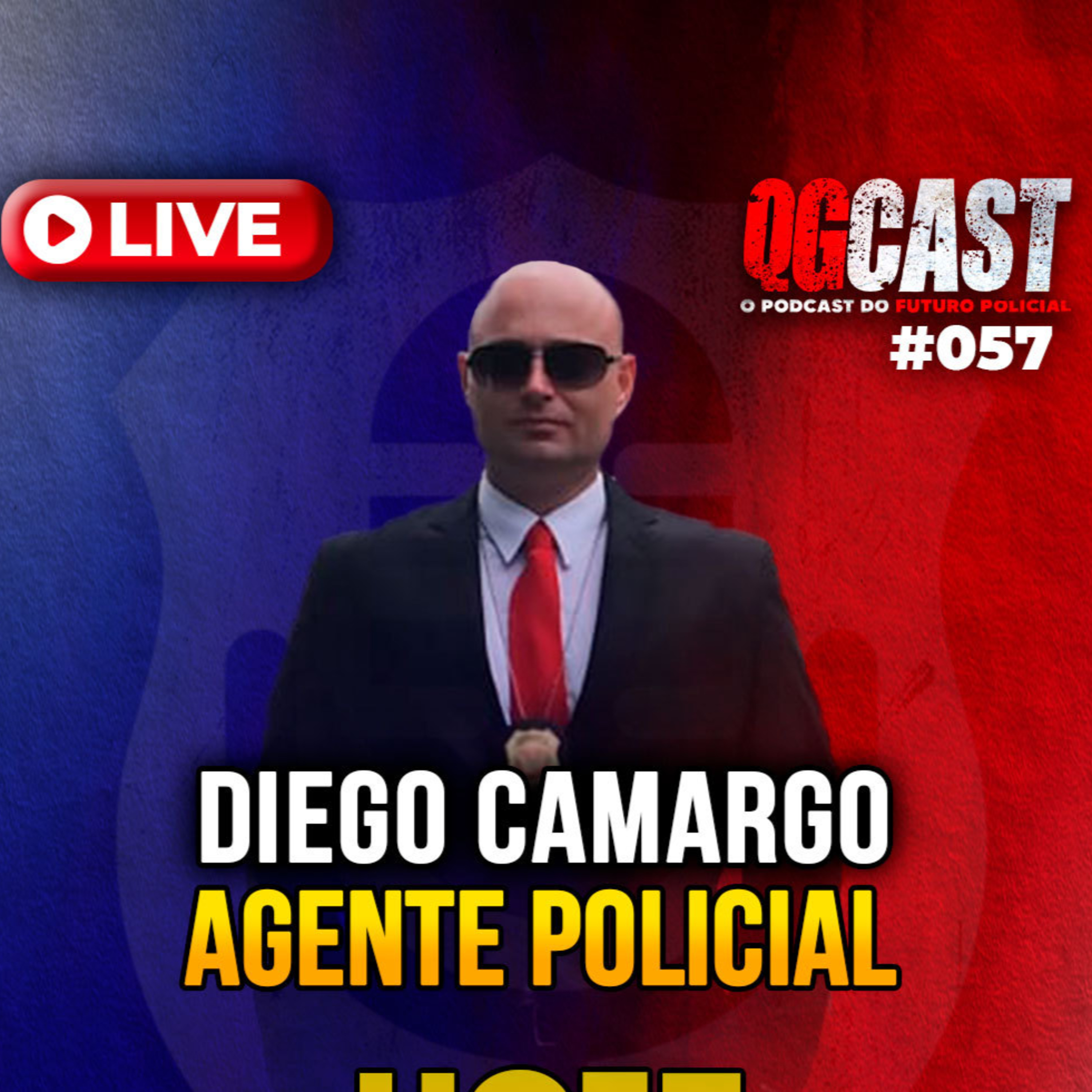 QG Cast com Agente Policial Diego Camargo - QG CAST #57 episode artwork