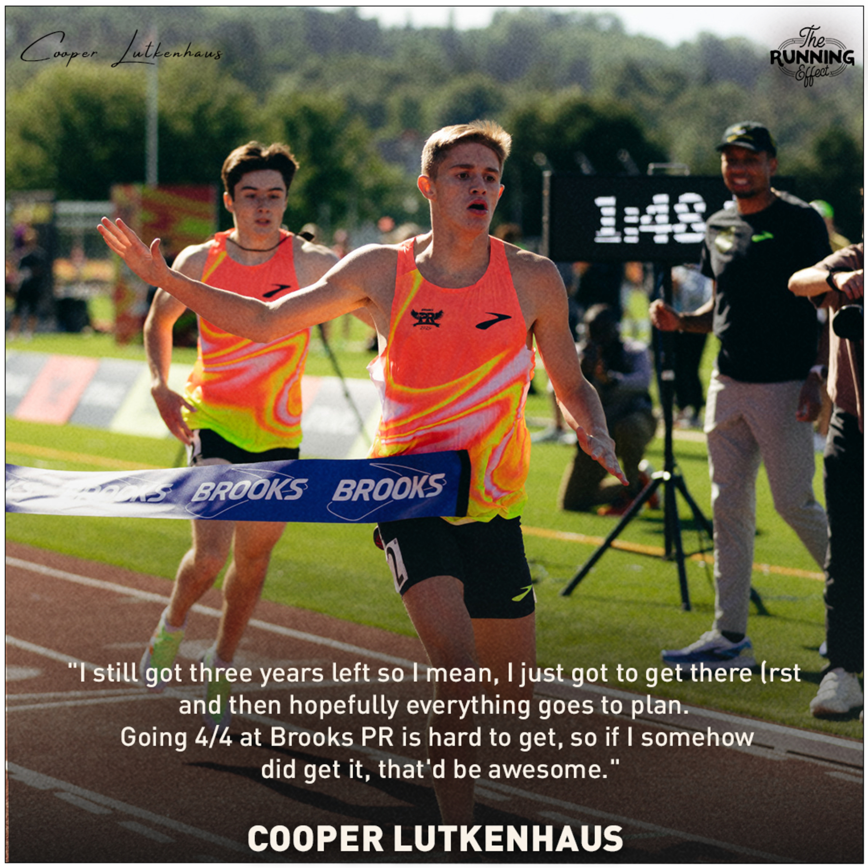 Freshman 800m Record Holder Cooper Lutkenhaus Shares His Journey & Ambitions For The Sport + Insights From His 1:47 Run