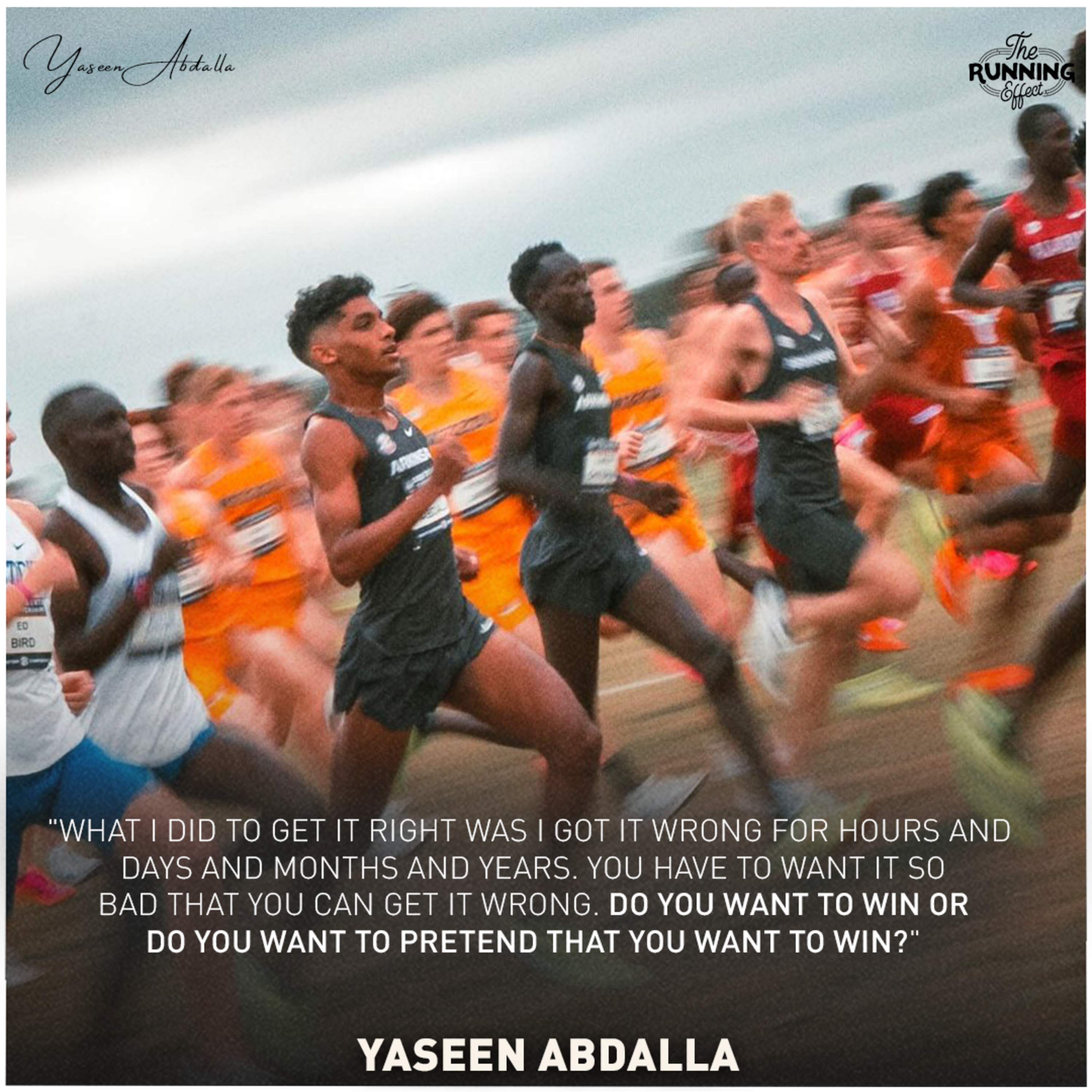 NCAA Champion & Olympian Yaseen Abdalla On What Separates The Good From The Great, The Importance Of Being Your Own Biggest Fan, How To Stop Avoiding The Work, & Beating Eliud Kipchoge At The Olympics