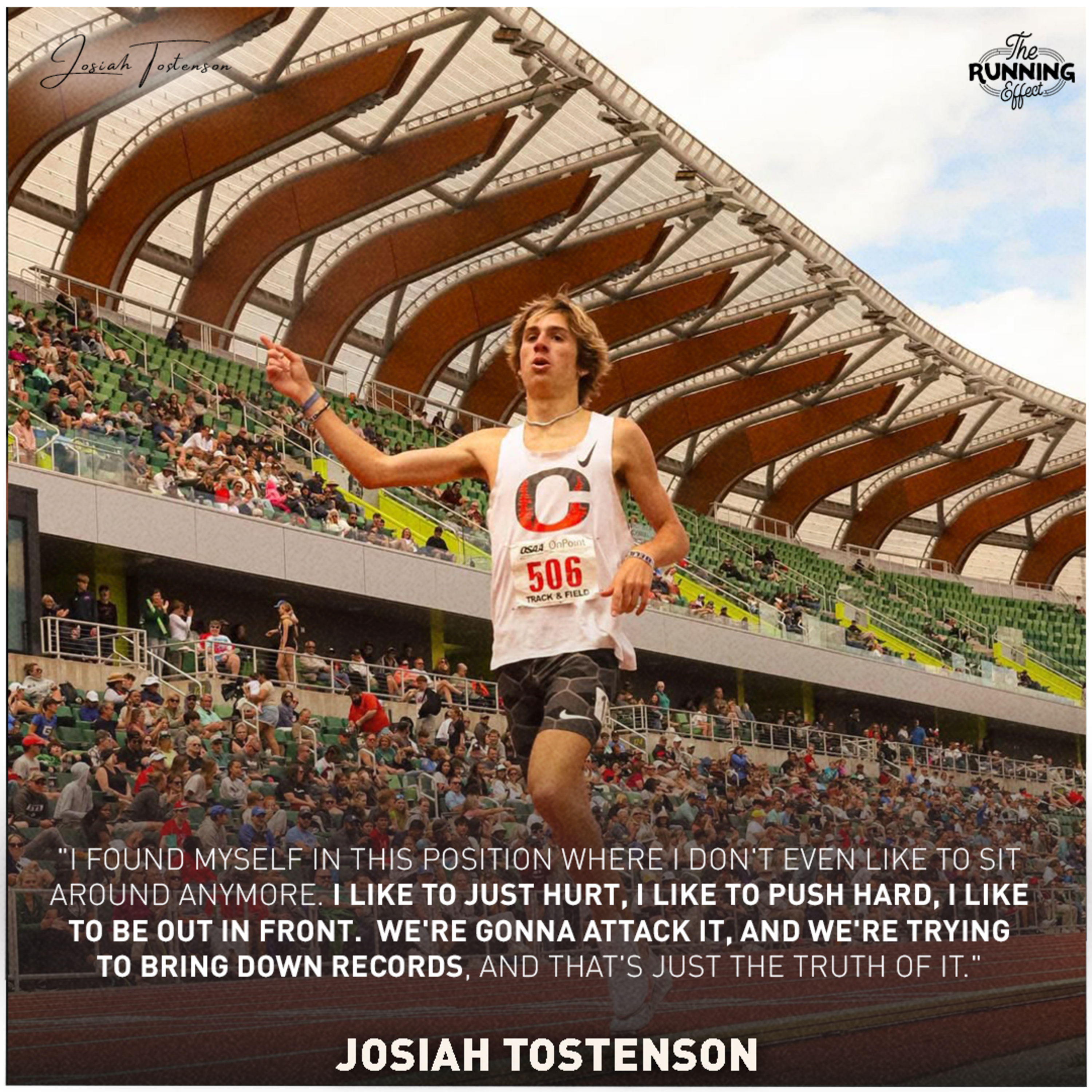 Inside Crater's Josiah Tostenson Senior Campaign: How He Plans On Cementing His Name Among The Greats By Winning Championships + Breaking Records | An Inside Look