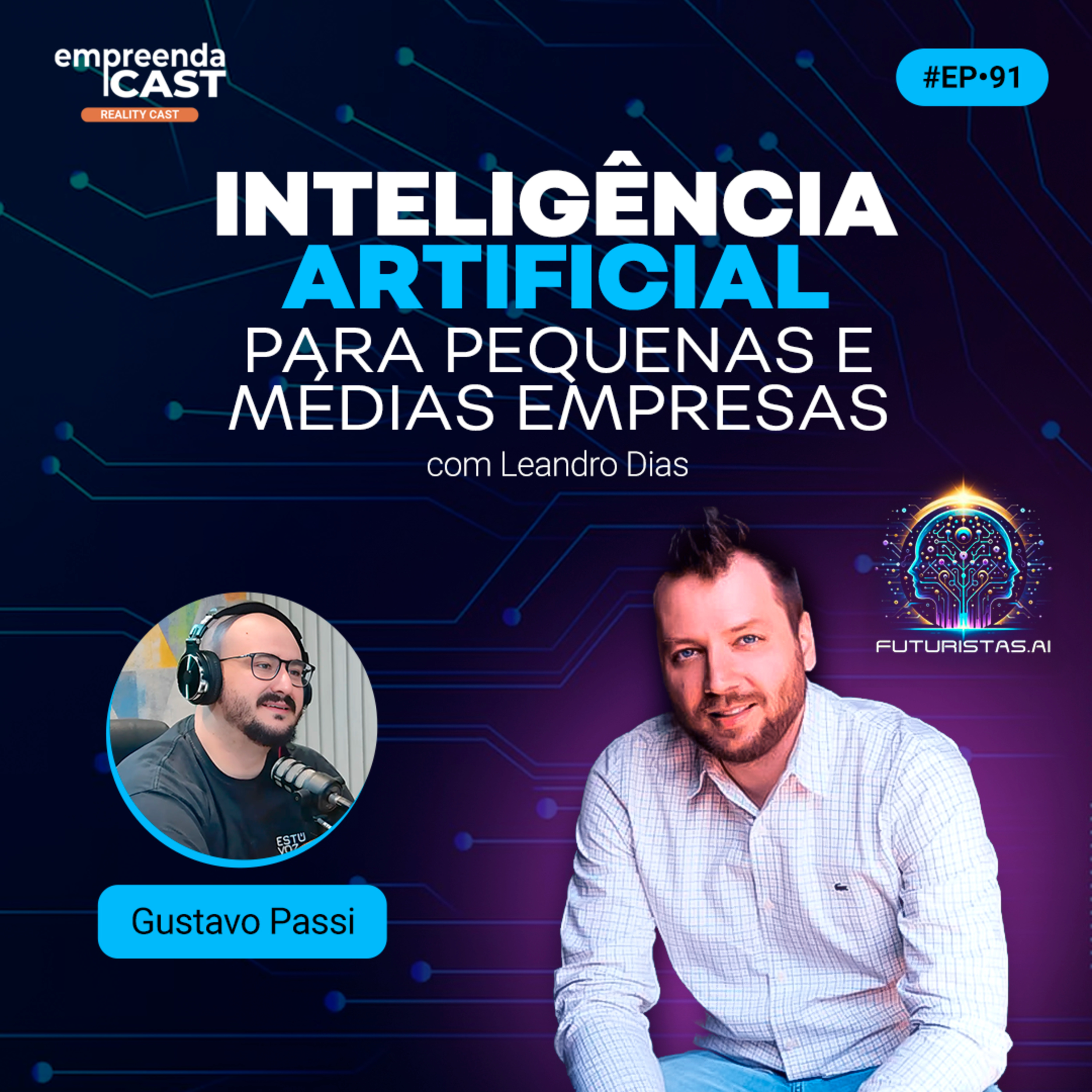  Inteligência Artificial para pequenas e médias empresas com Leandro Dias  episode artwork