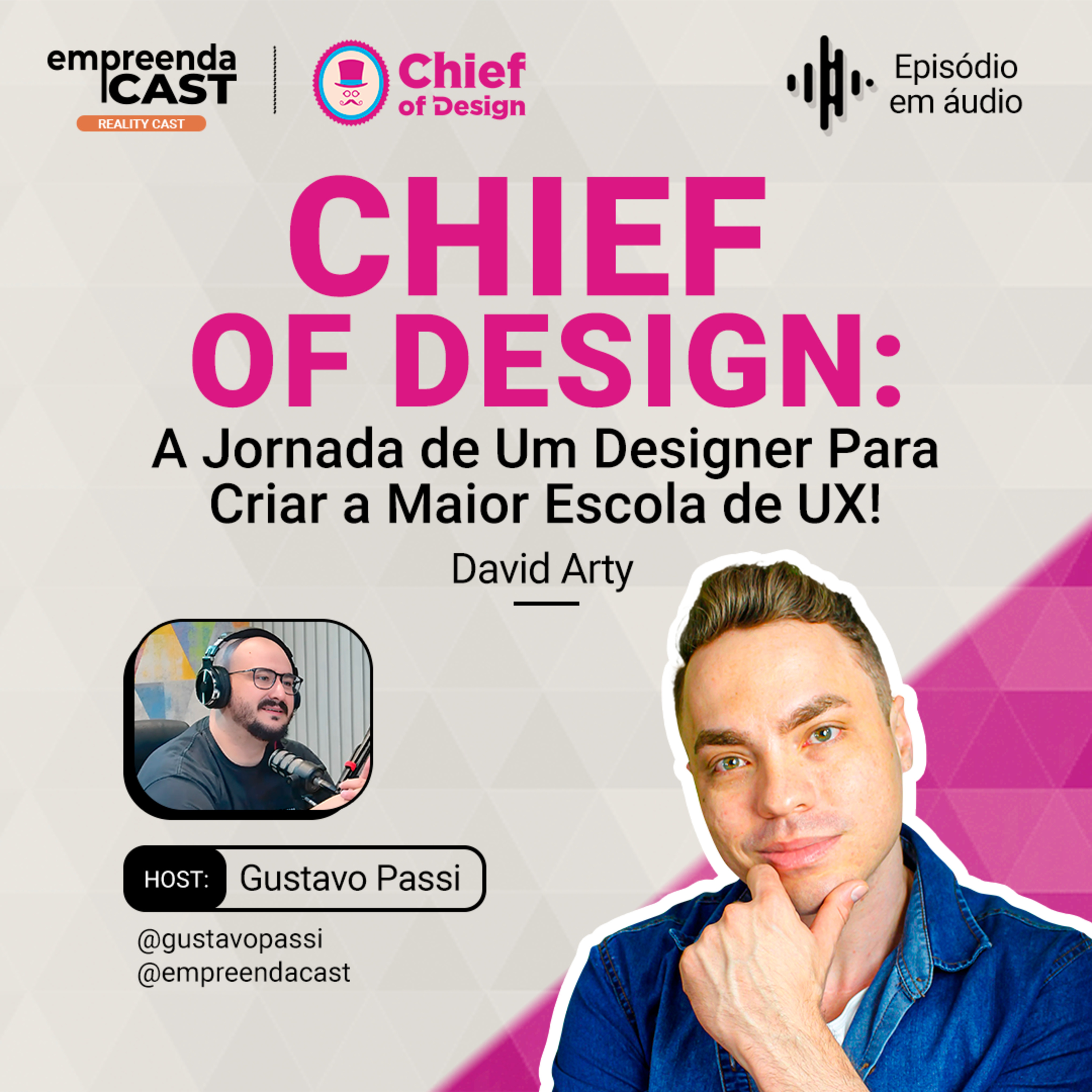 Chief of Design: A Jornada de Um Designer Para Criar a Maior Escola de UX! episode artwork