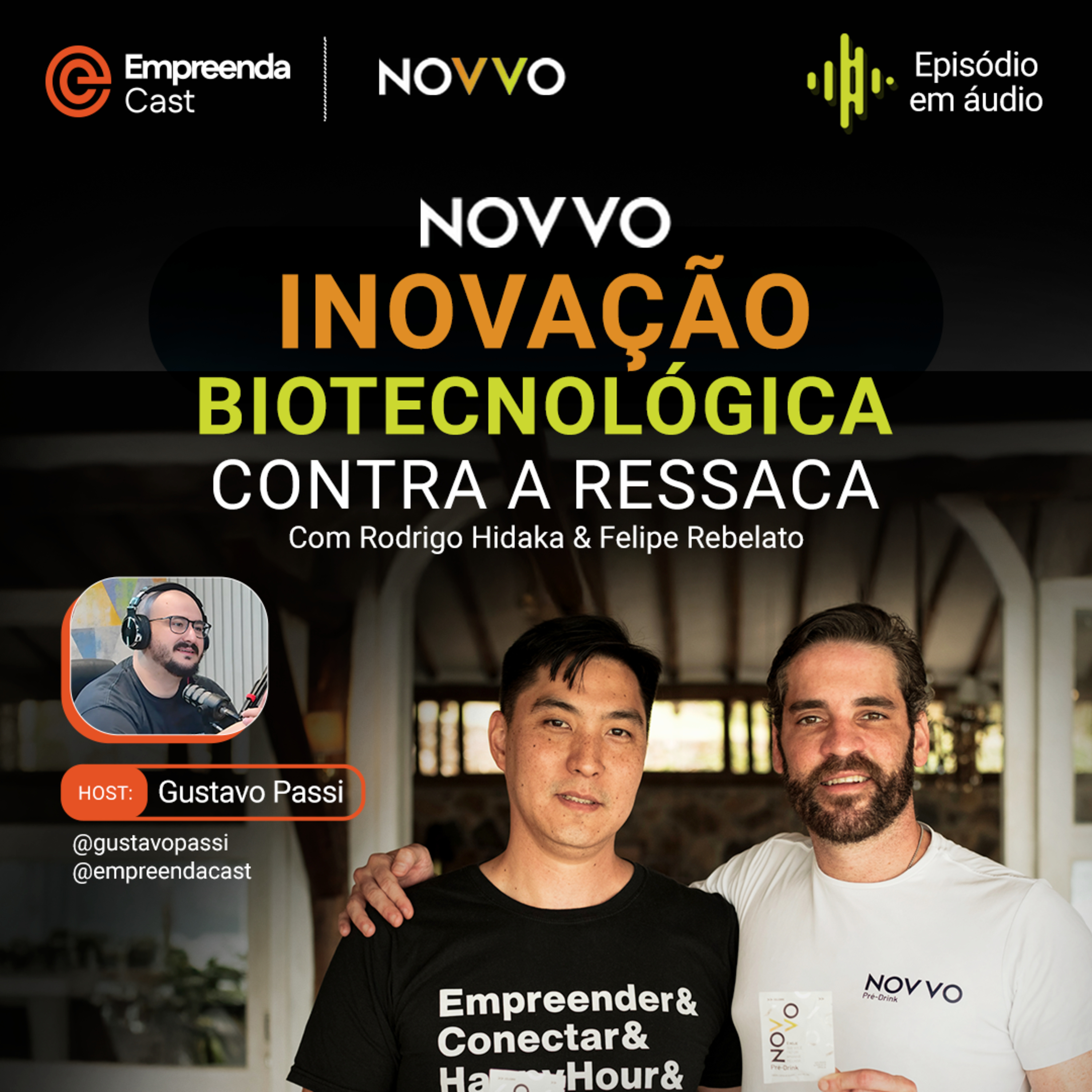 Novvo: Inovação biotecnológica contra a ressaca