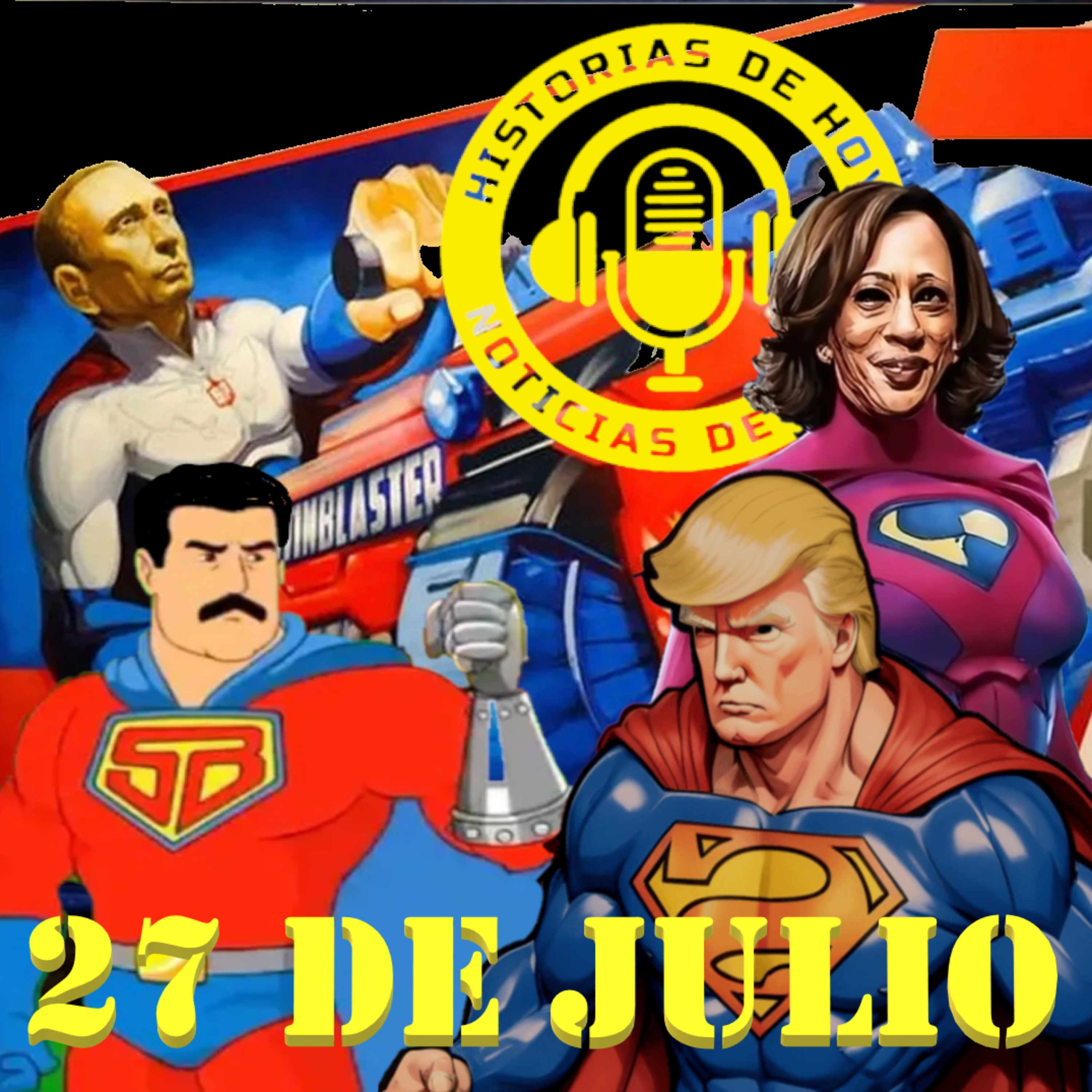 ¡SUPERVILLANOS Y HÉROES A FULL! LAS OLIMPIADAS Y LAS ELECCIONES VENEZOLANAS EN LA PICOTA. 27 DE JULIO DE 2024 episode artwork