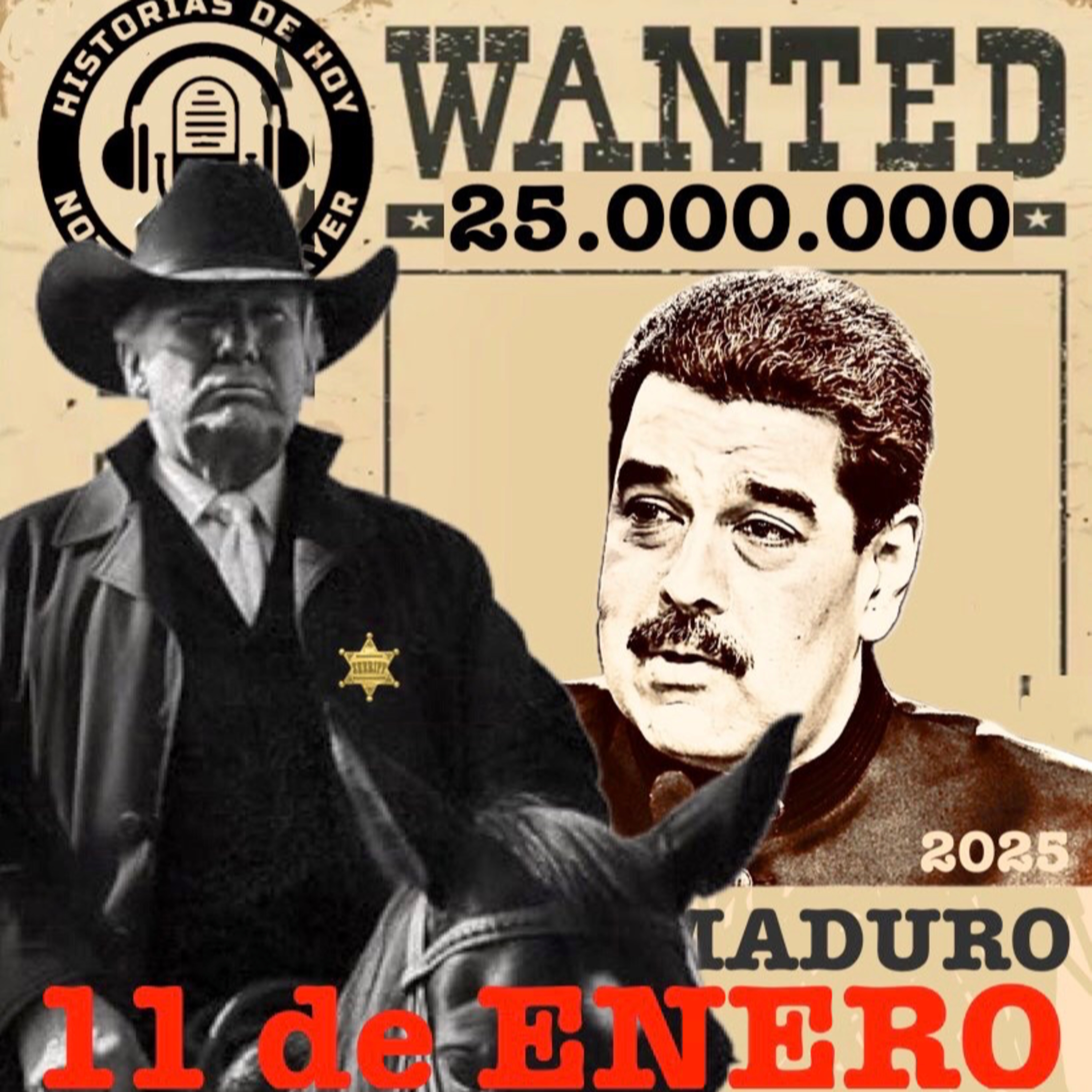 TRUMP, MADURO Y EL CACHO CAPOZ, TODO EN UNO! 11 de enero de 2025 episode artwork