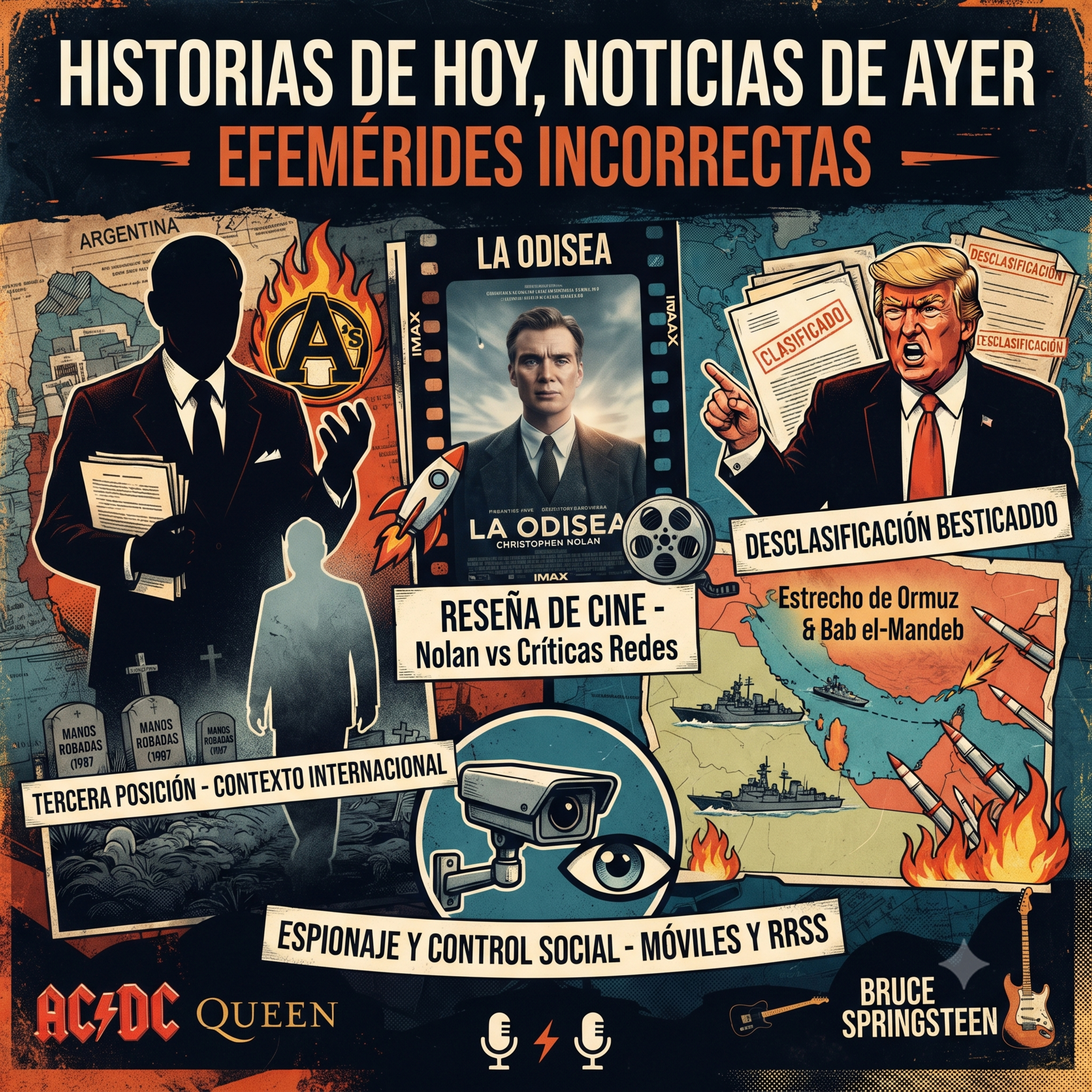 LA TRIPLE A, LOS ARCHIVOS DE TRUMP Y EL LÍO IRANI. 25 de julio de 2026 episode artwork