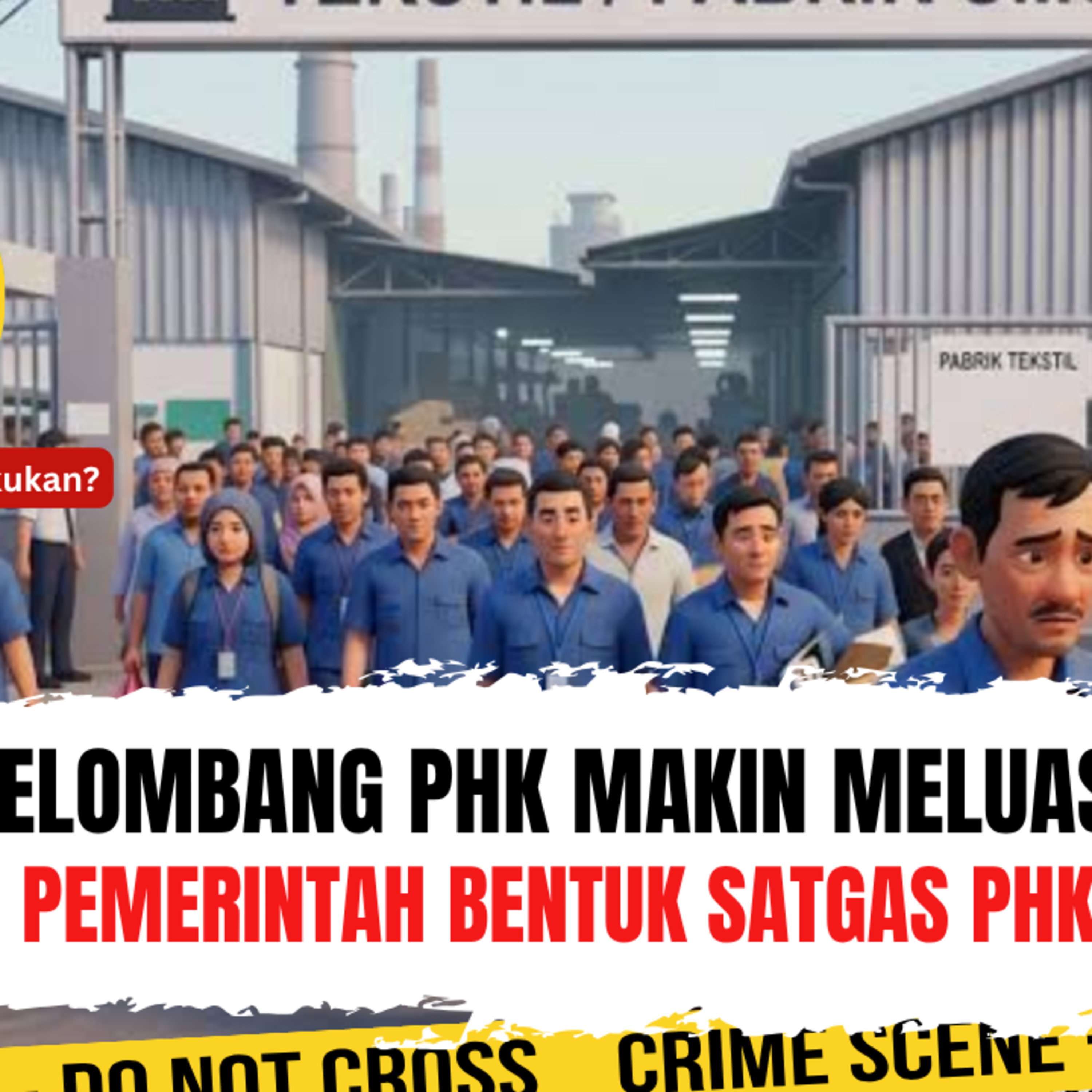 Gelombang PHK Makin Meluas! Pemerintah Bentuk Satgas PHK. Apa Yang Harus Dilakukan? | Ep. 2752 episode artwork