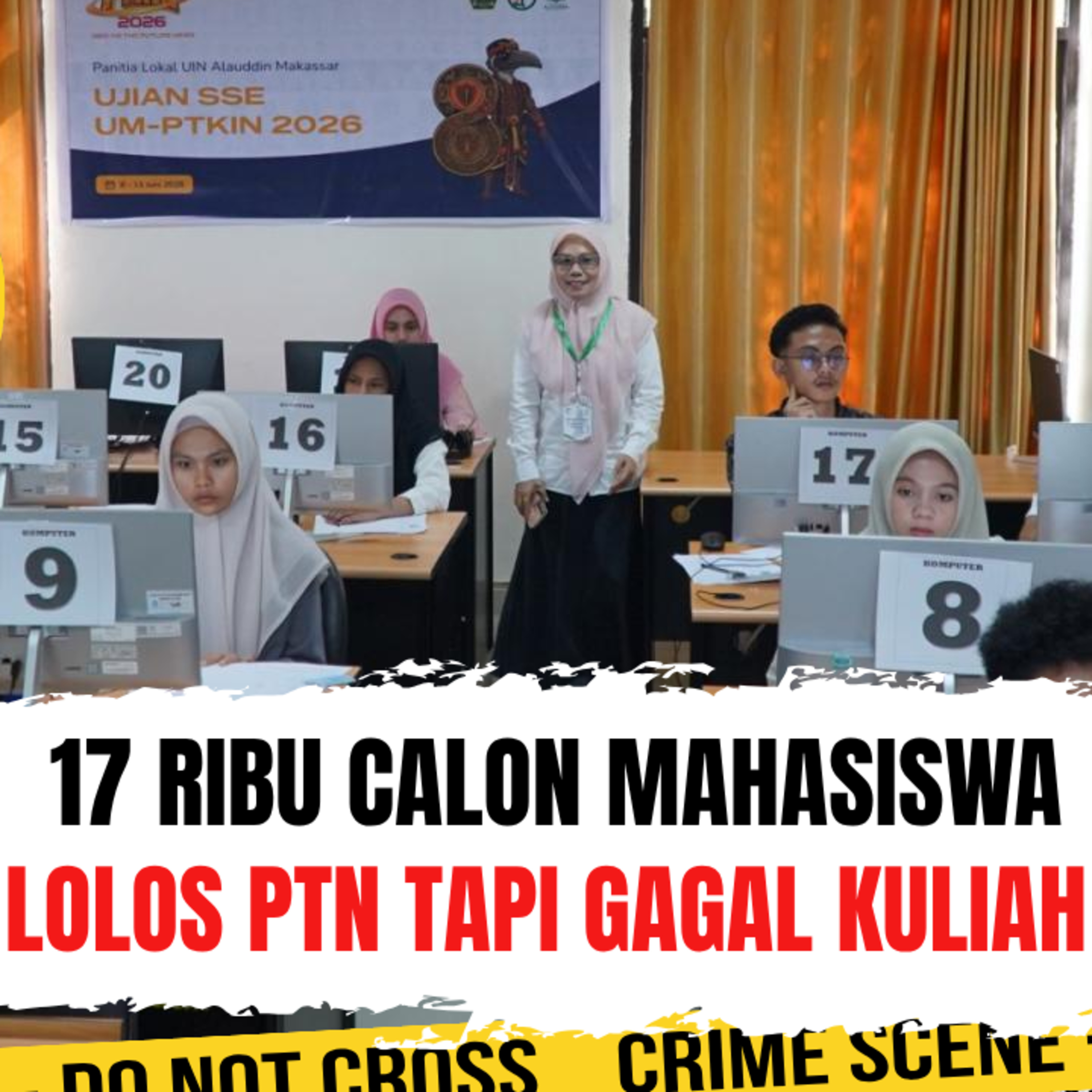 17 Ribu Calon Mahasiswa Lolos PTN Tapi Gagal Kuliah. Ini Sebabnya! | Ep. 2756 episode artwork