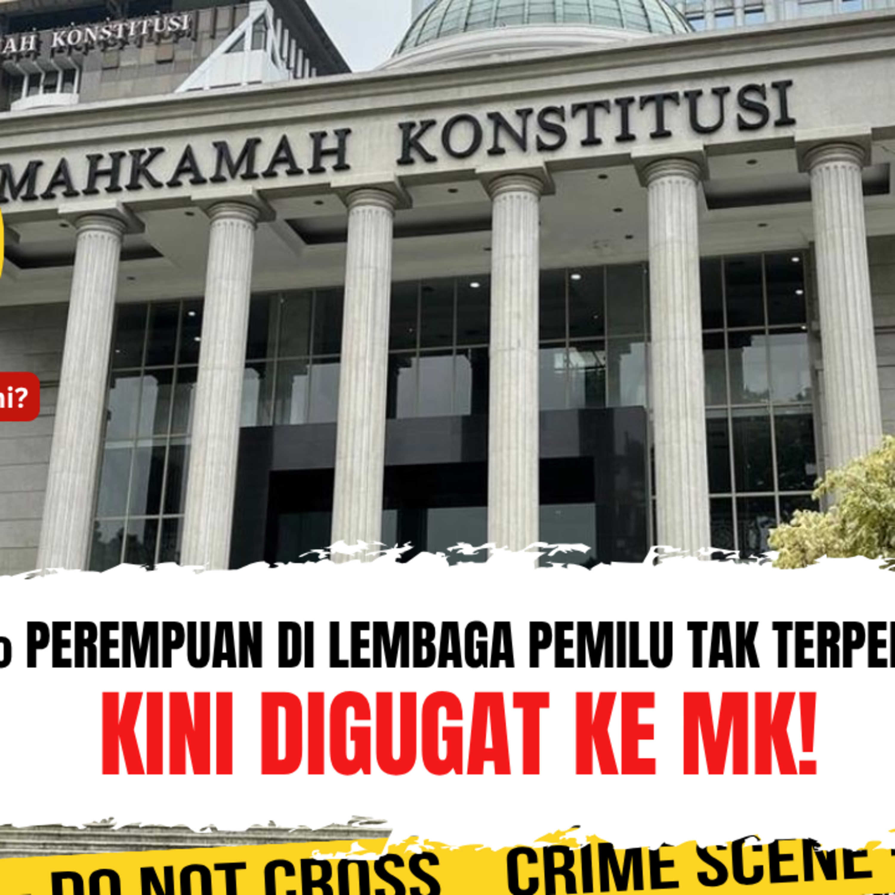 30% Perempuan di Lembaga Pemilu Tak Terpenuhi, Kini Digugat ke MK! Perlukah Gugatan Ini? | Ep. 2794 episode artwork