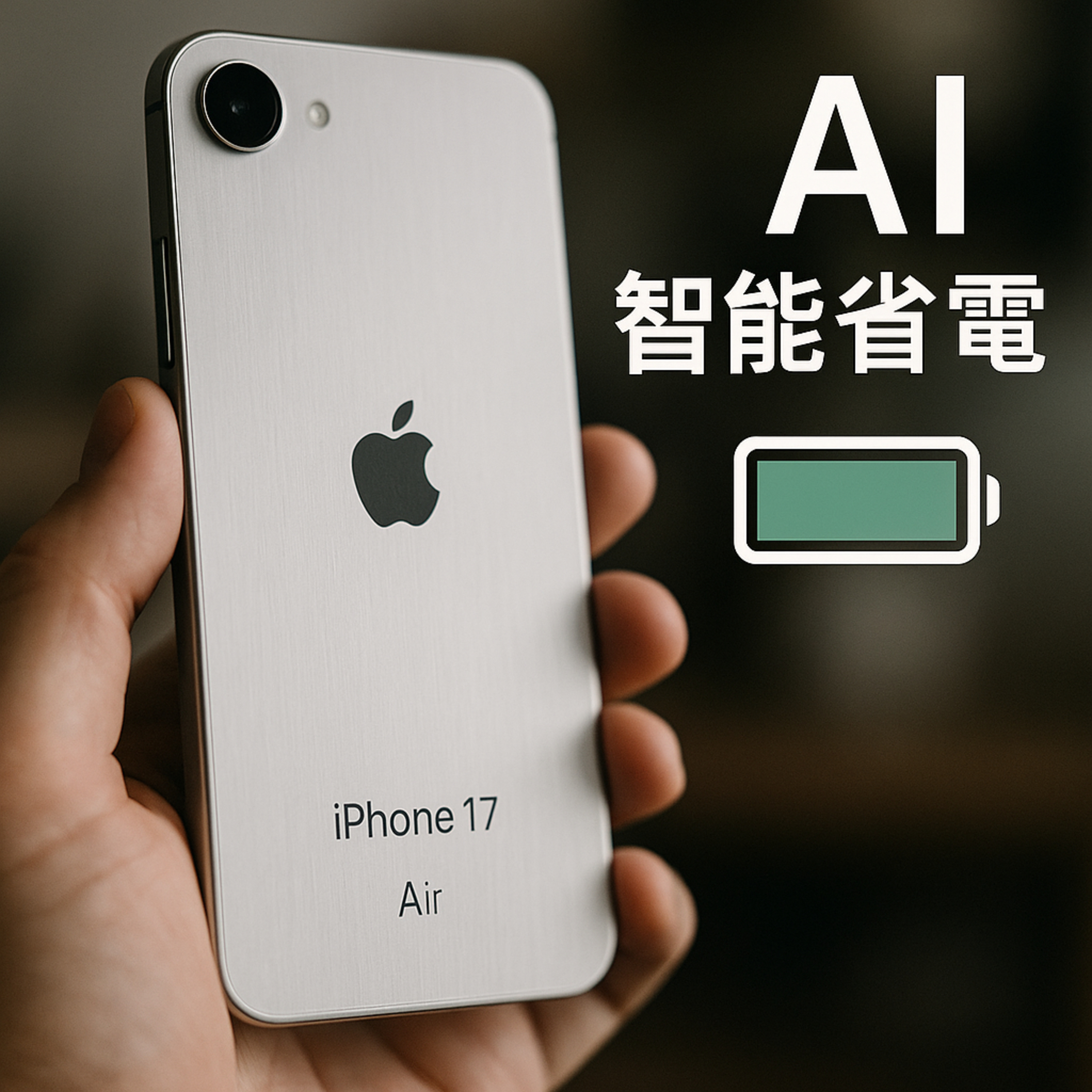 Apple Intelligence 新功能:AI 智能省電 (2025年5 月14 日科技消息)