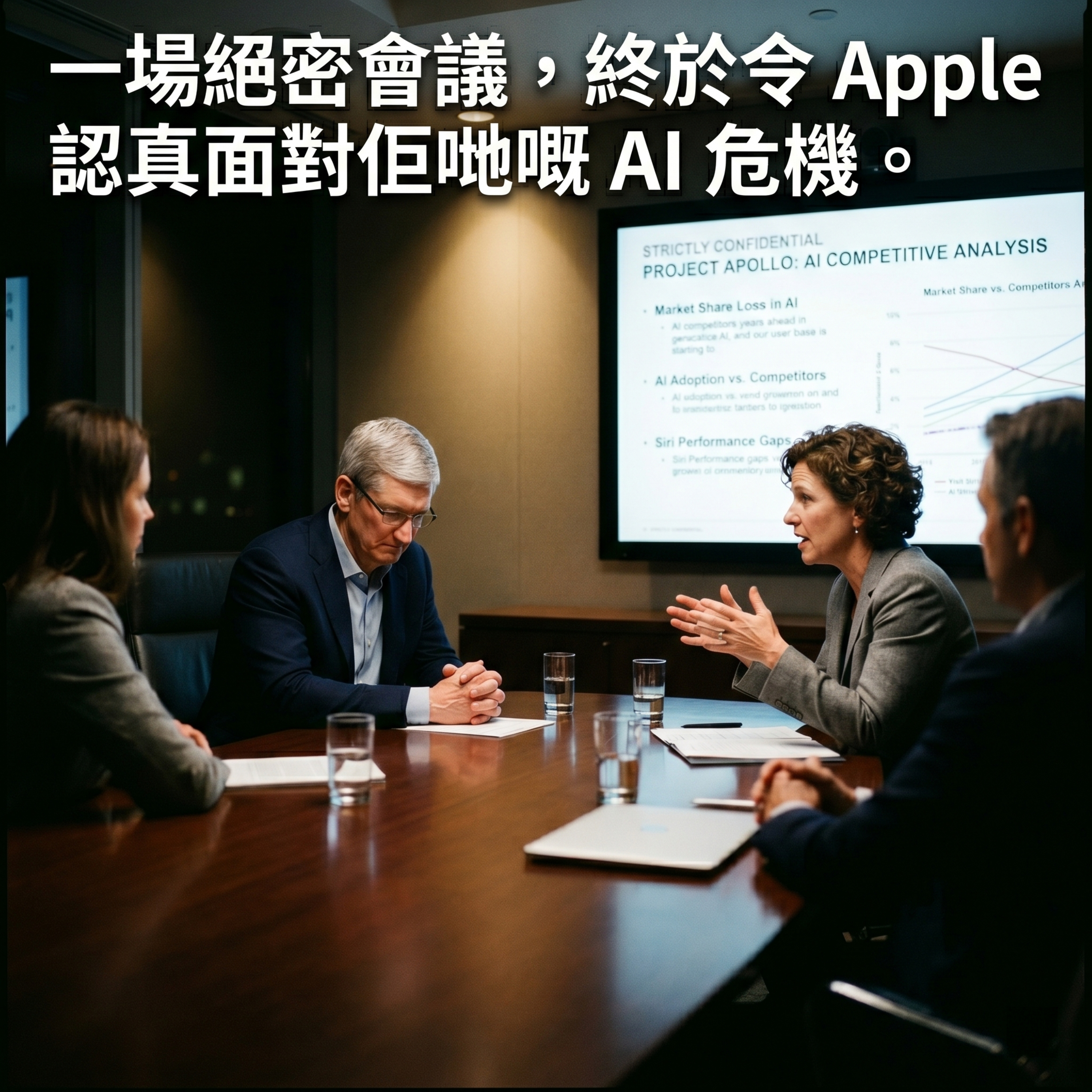 一場絕密會議，終於令 Apple 認真面對佢哋嘅 AI 危機