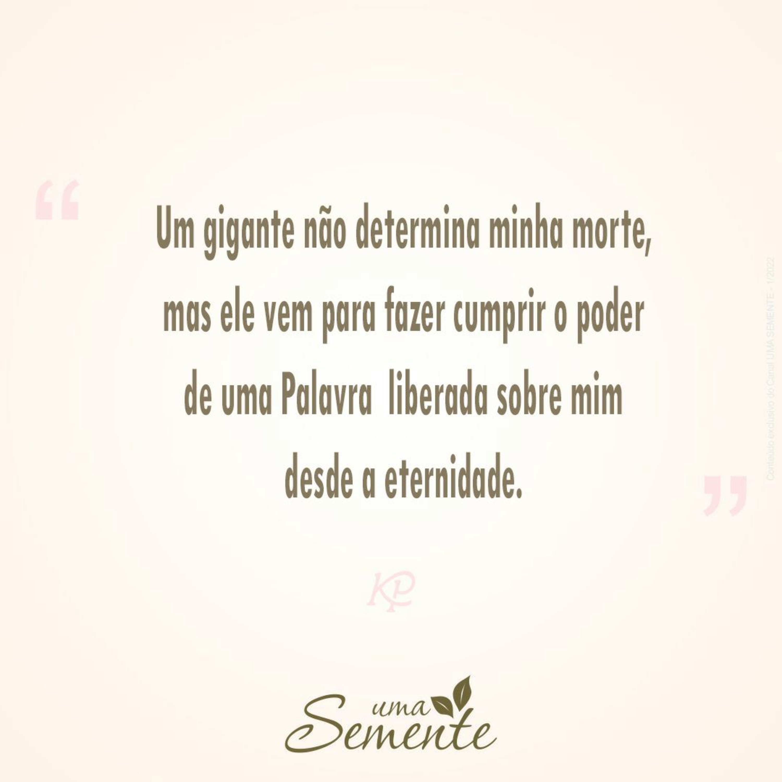 Uma Semente
