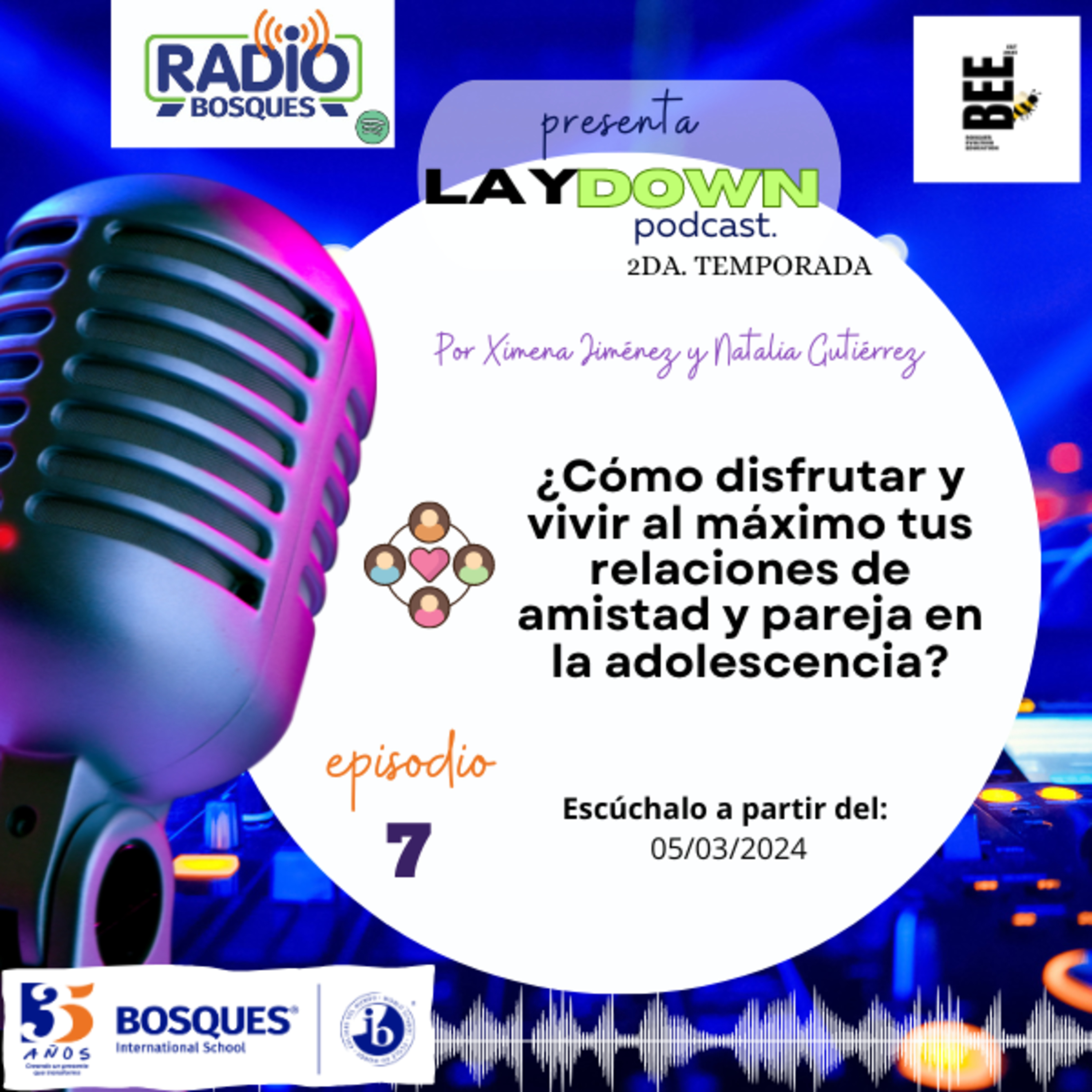 Lay Down - Cómo disfrutar y vivir al máximo las relaciones de amistad y de pareja en la adolescencia. episode artwork