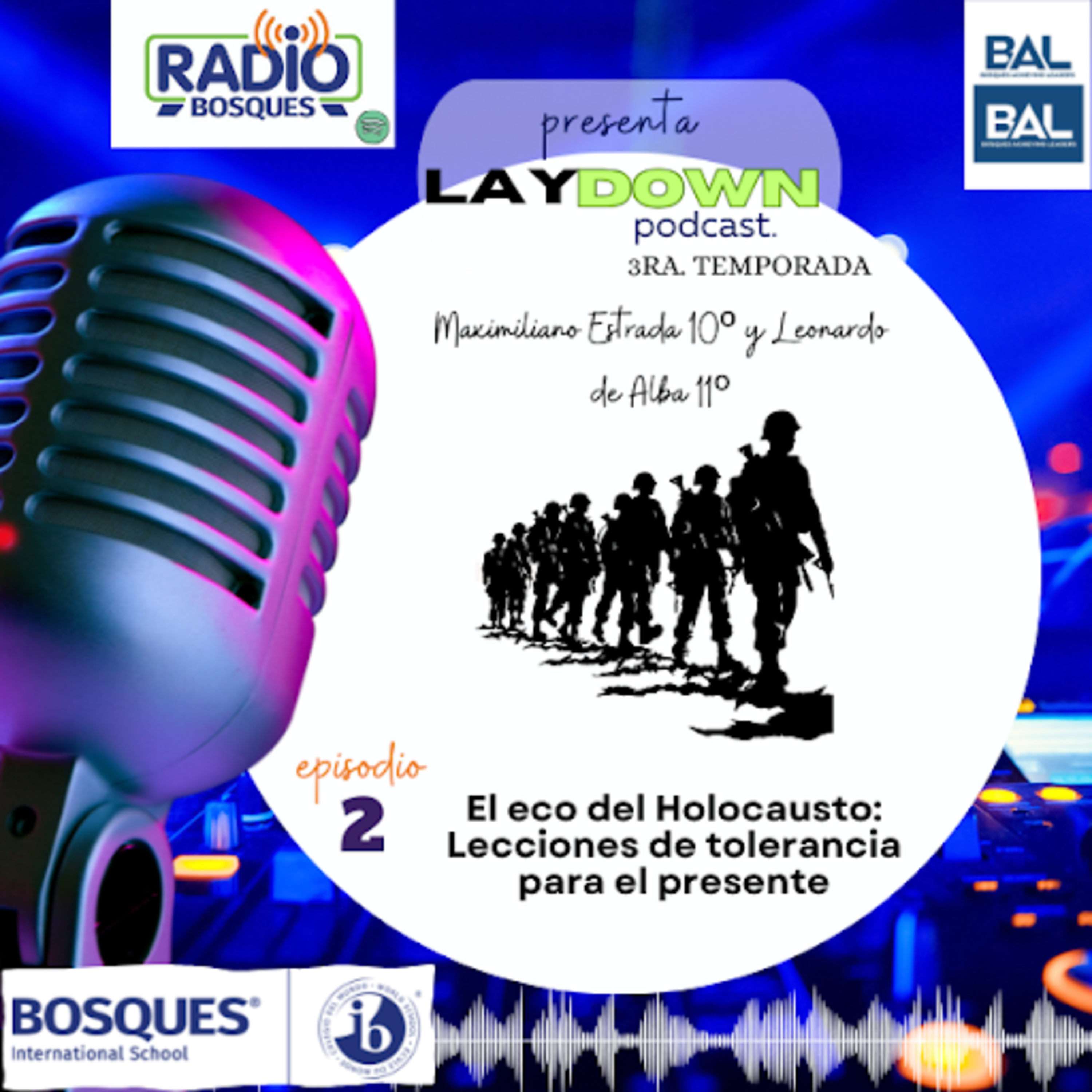 Lay Down - Temporada 3 Ep.2 - El eco del holocausto: Lecciones de tolerancia para el presente. episode artwork