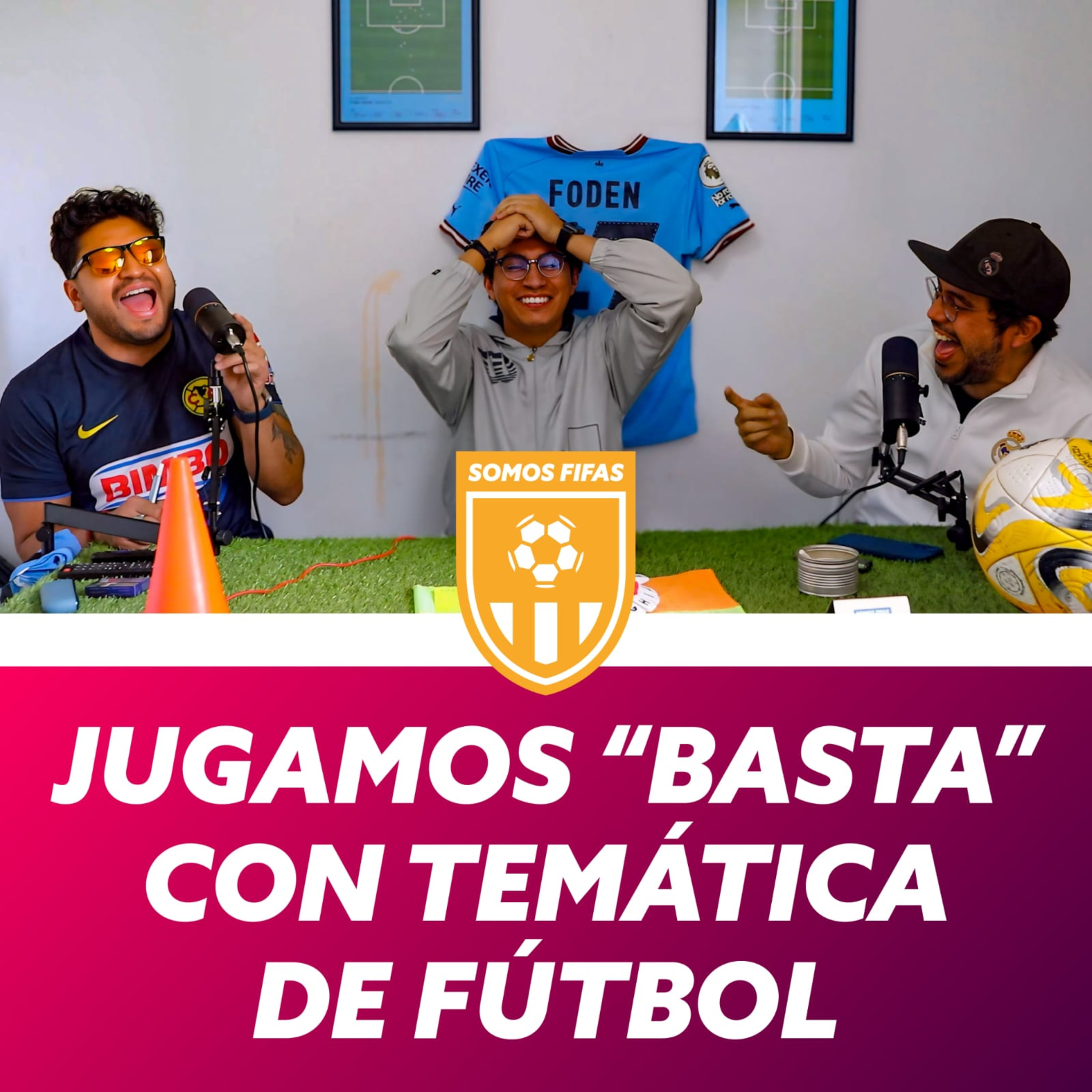 Somos Fifas Podcast C30 T3: JUGAMOS "BASTA" CON TEMÁTICA DE FUTBOL PARTE 1 ¿QUIÉN GANARÁ?
