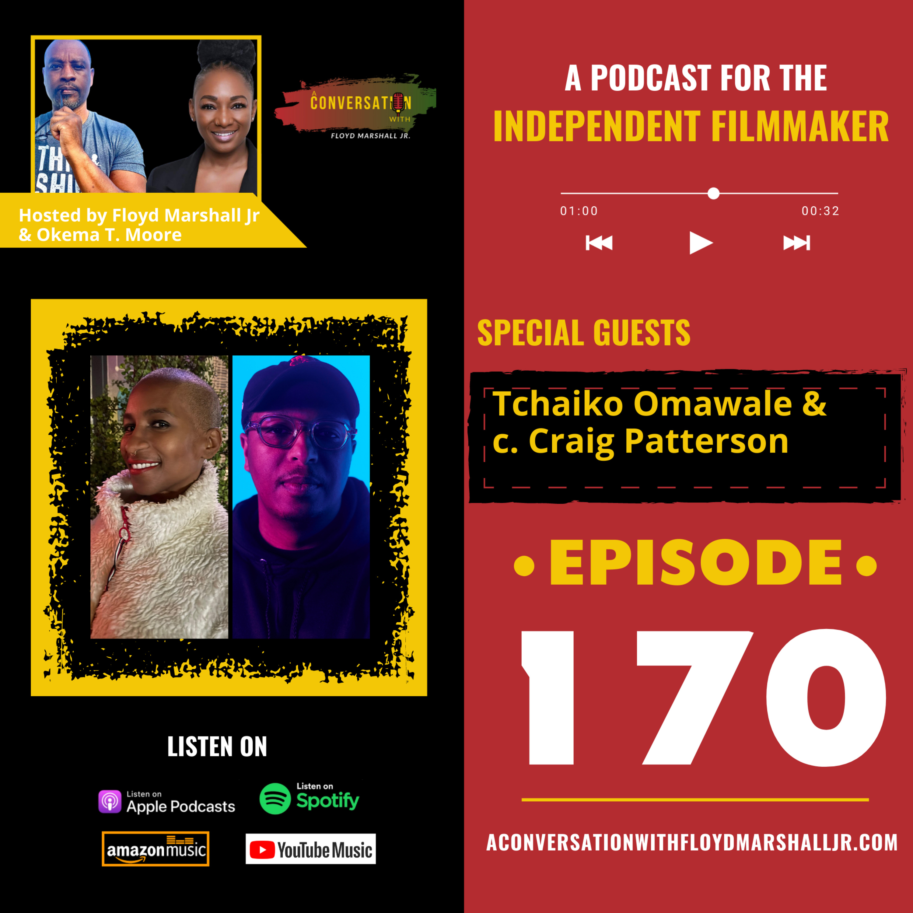 ACW EPS 170 - Tchaiko Omawale & c. Craig Patterson on Filmmaking, AI and World-Building episode artwork