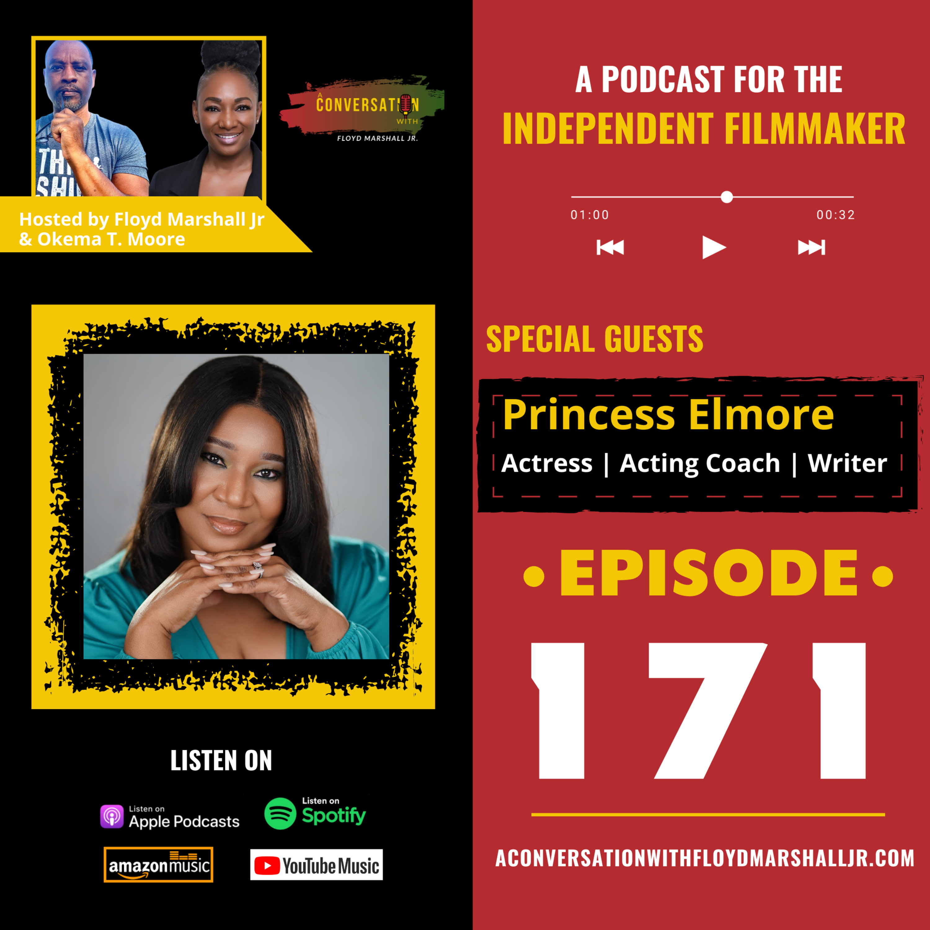 ACW EPS 171 - Talent Is Not Enough: Princess Elmore on the Business of Acting episode artwork