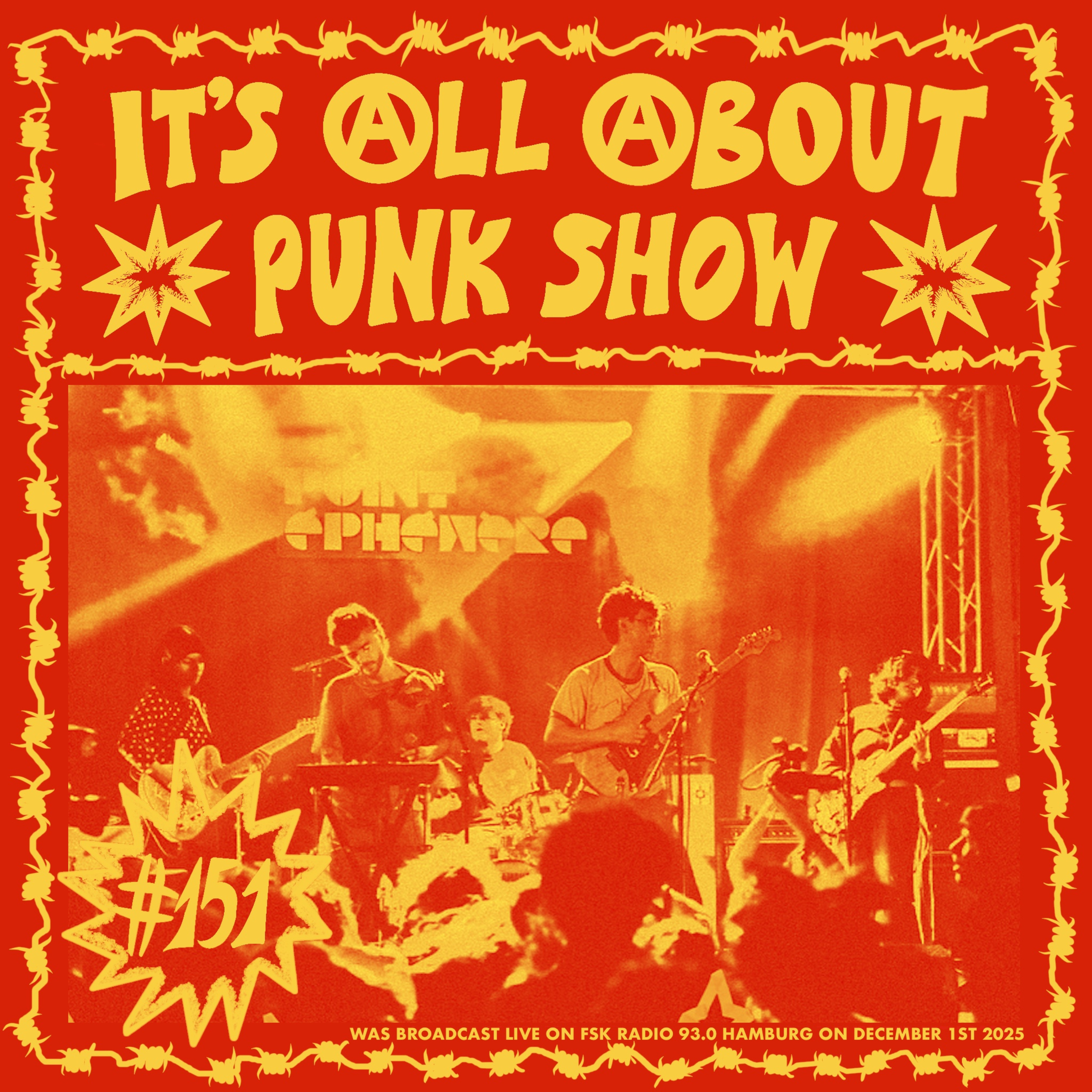 It's All About Punk Show #151 (December 1st 2025) episode artwork