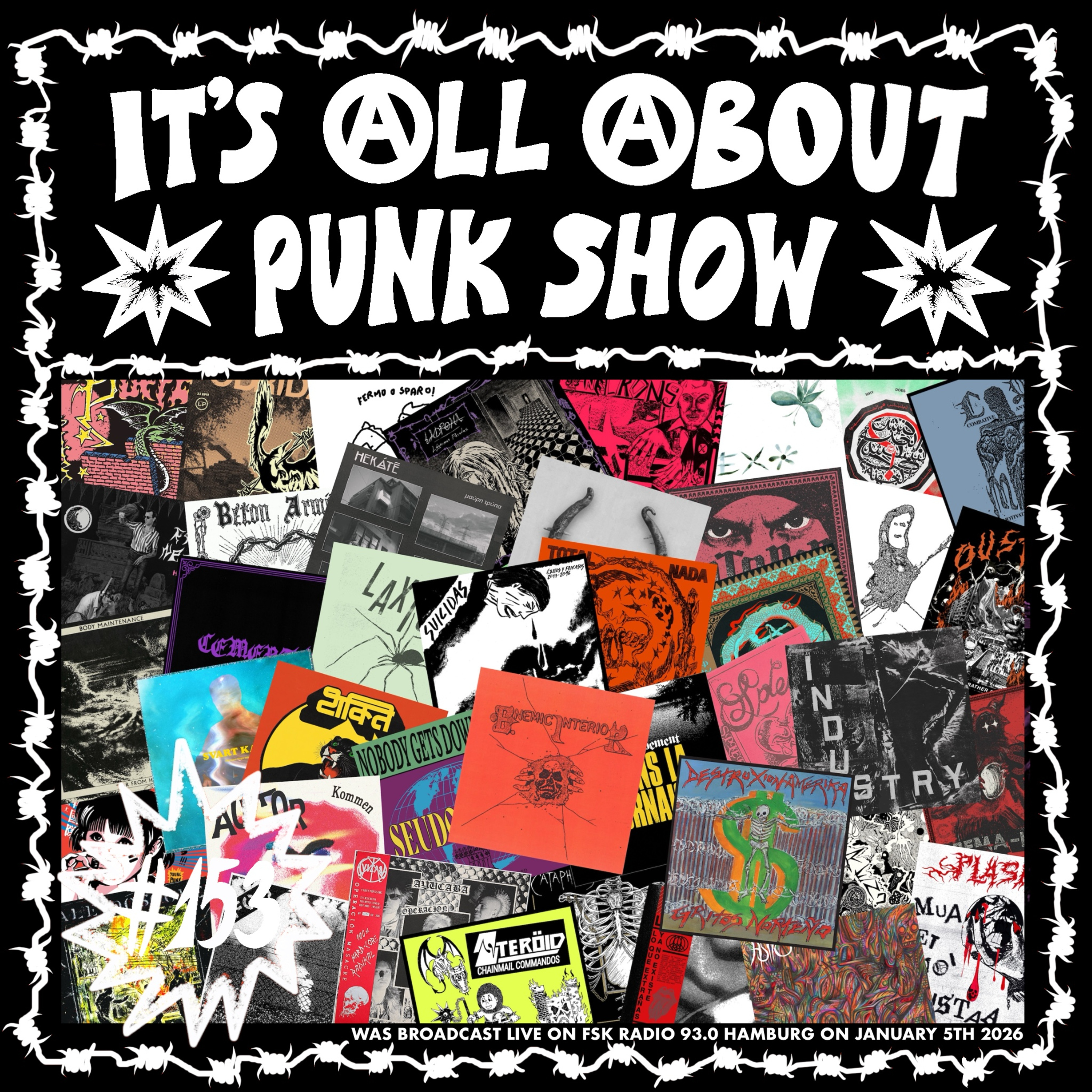 It’s All About Punk Show #153 - BEST OF 2025 vol.1 (January 5th 2026) episode artwork