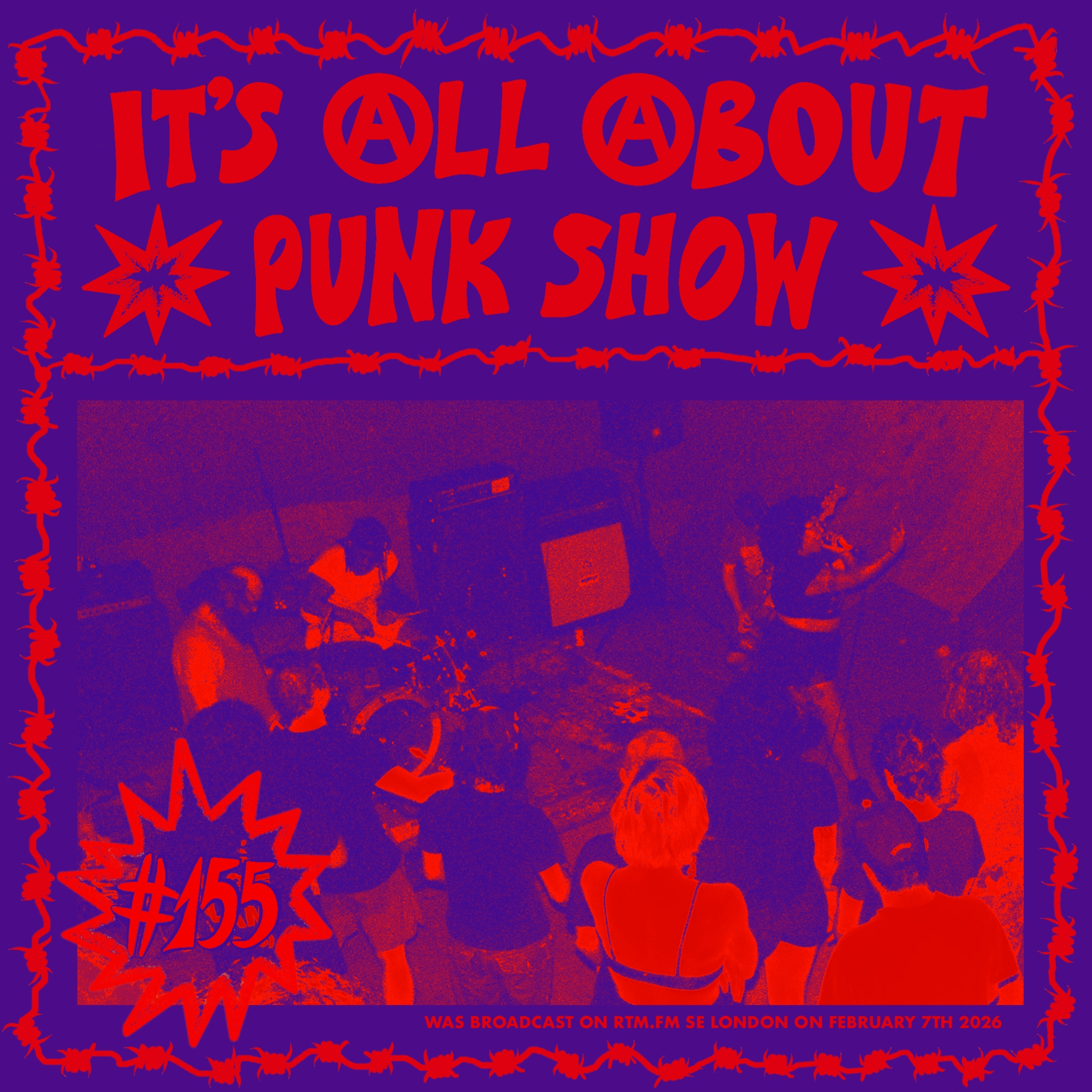 It's All About Punk Show #155 (February 7th 2026) episode artwork