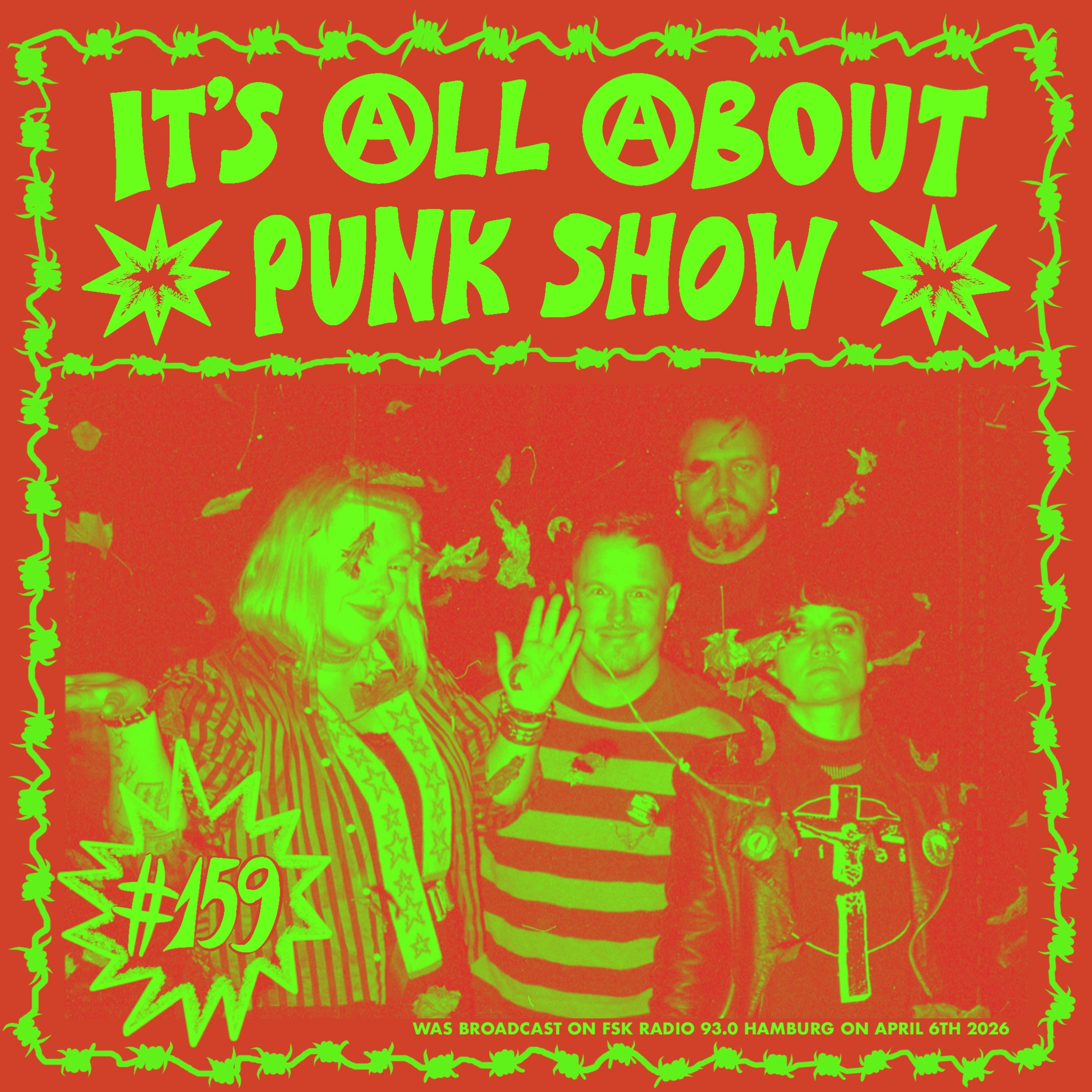 It's All About Punk Show #159 (April 6th 2026) episode artwork