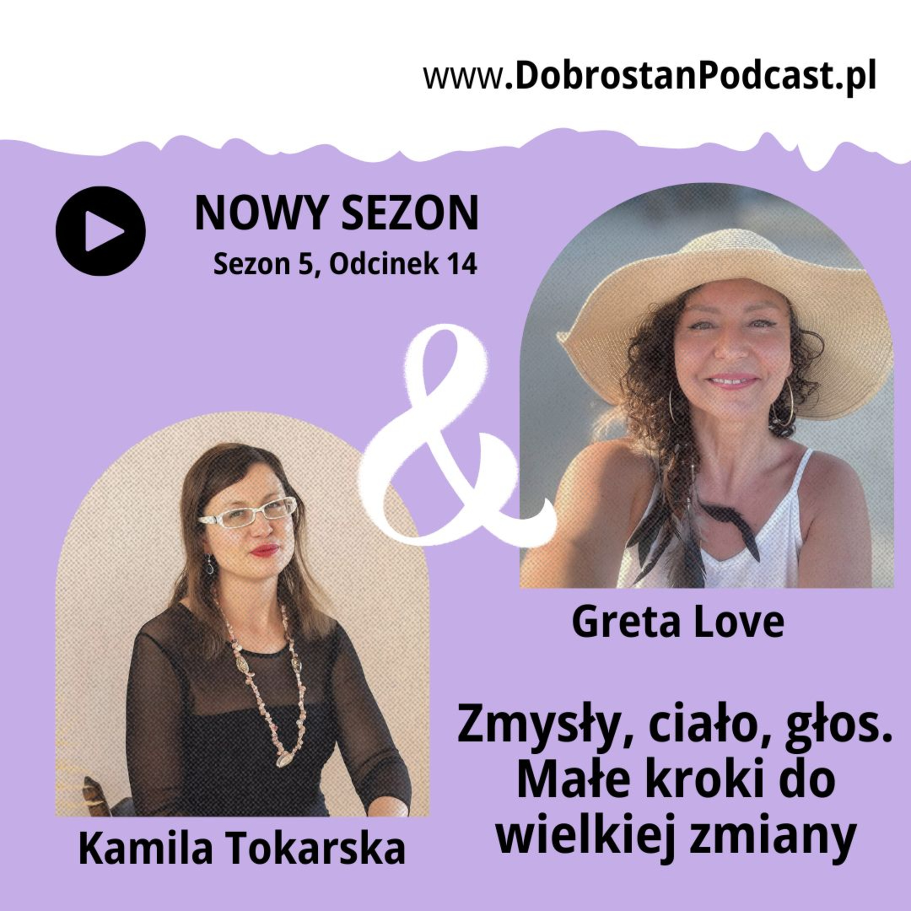Zmysły, ciało, głos. Małe kroki do wielkiej zmiany - Greta Love episode artwork