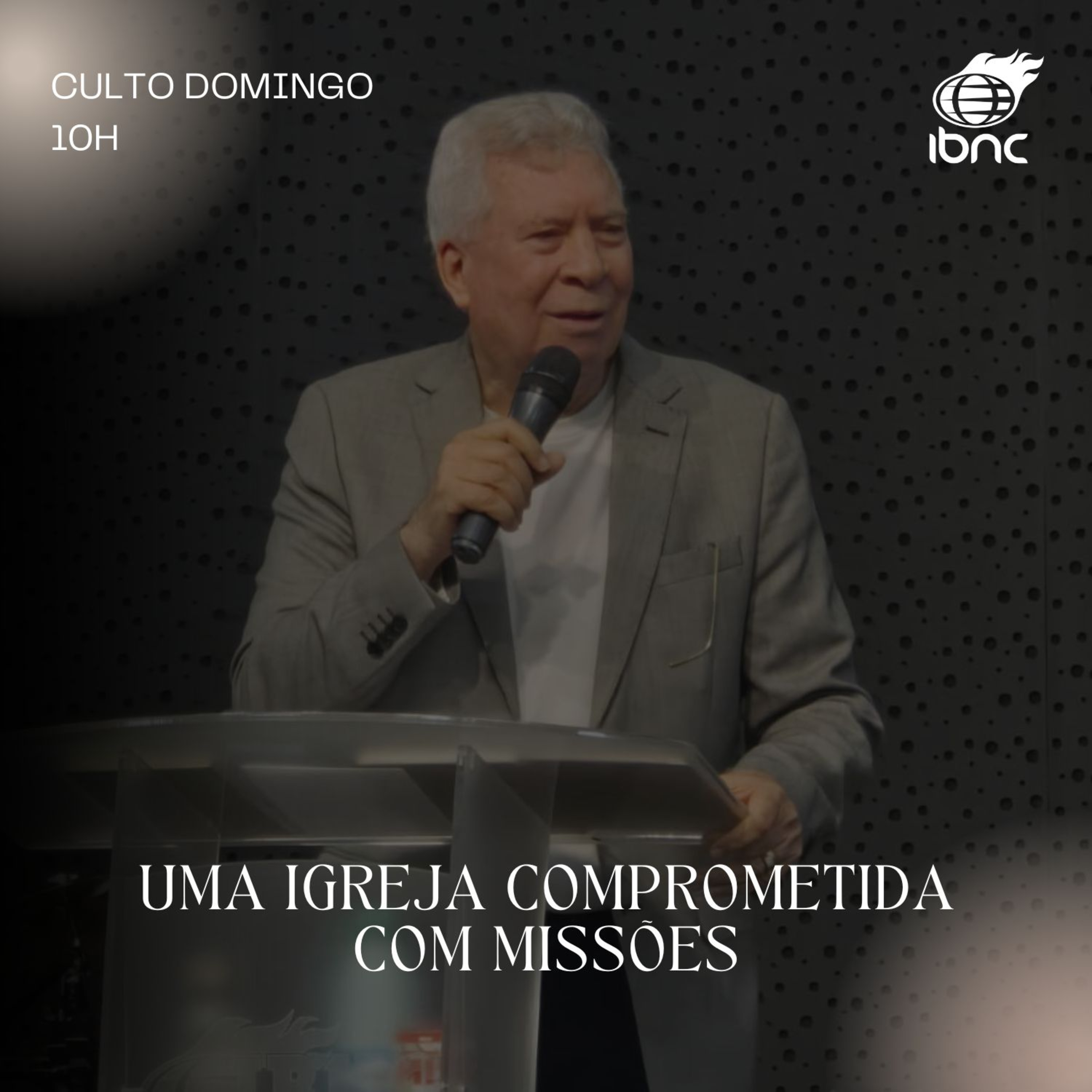 Uma igreja comprometida com missões | Pr. Osvaldo Coutinho | IBNC 10H | 16 MAR episode artwork