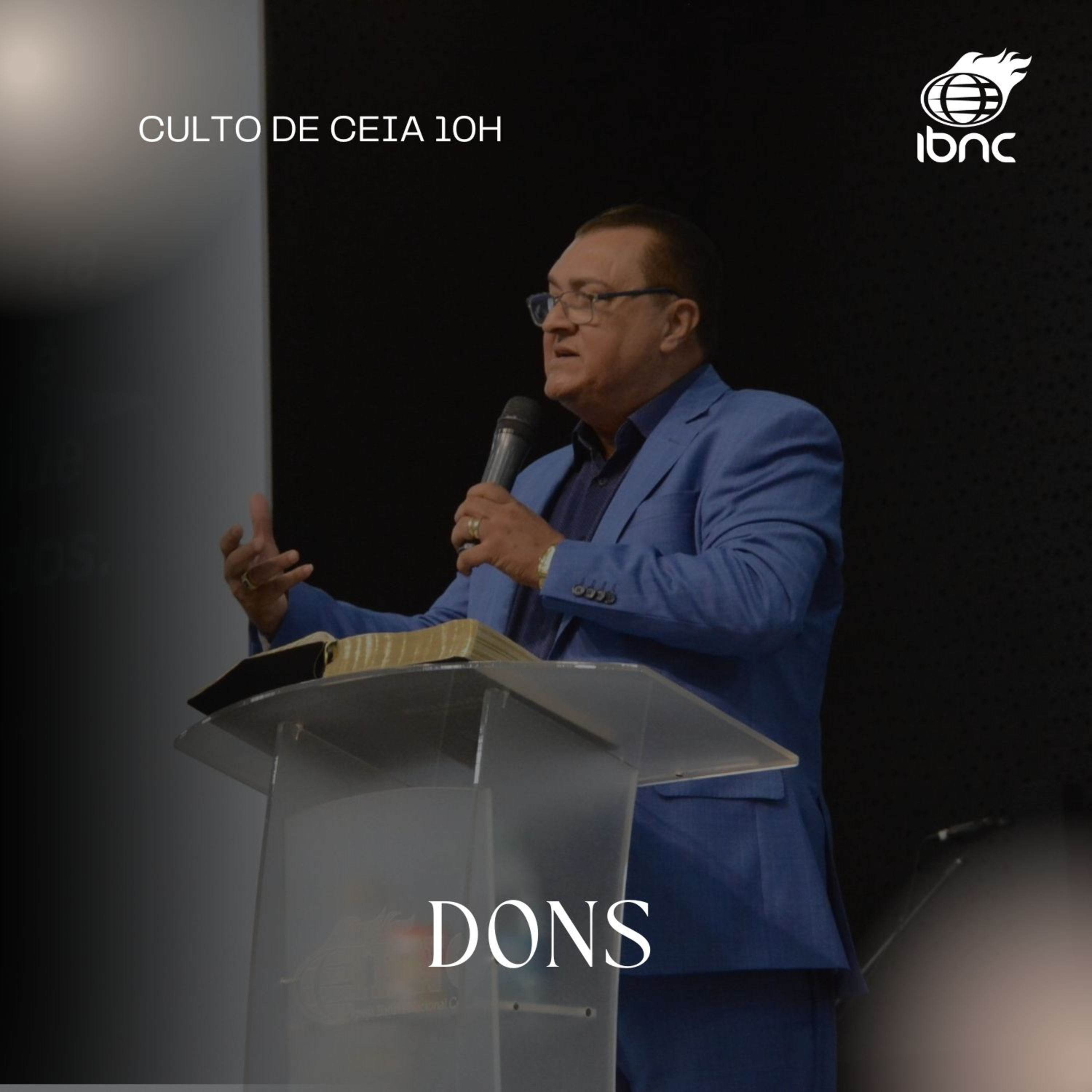 CULTO AO VIVO | Pr. Antonio Ulisses | IBNC 10H | 04 MAIO episode artwork
