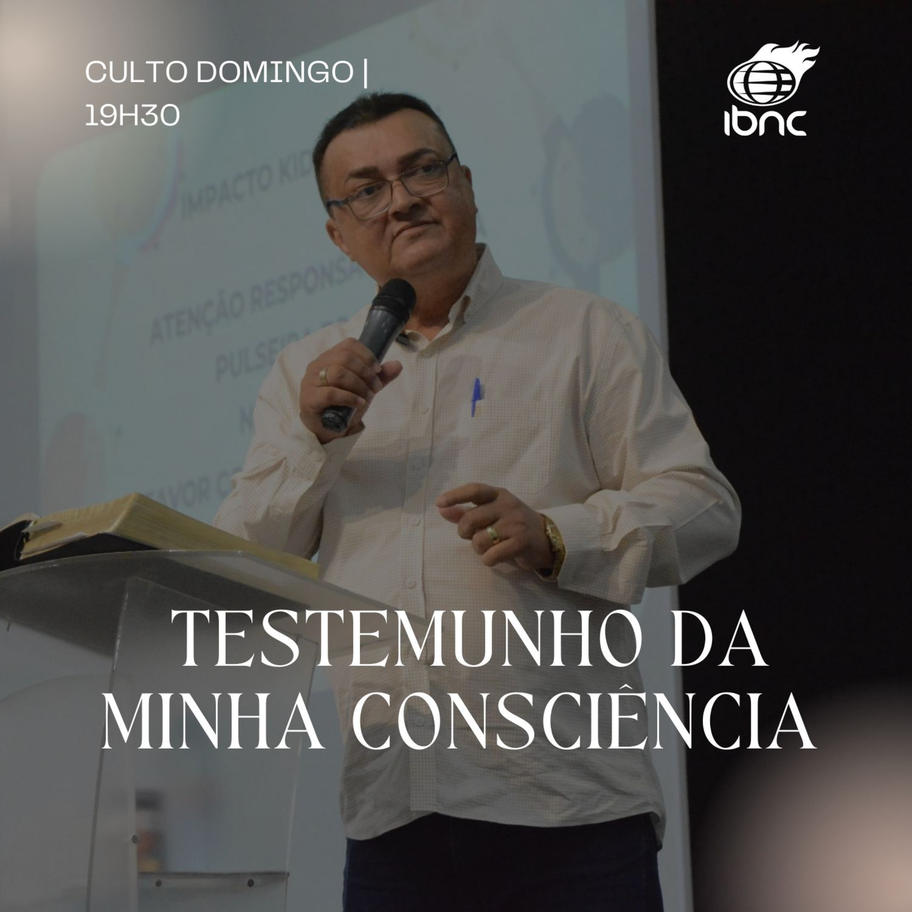 Testemunho da minha consciência | Pr Antonio Ulisses | IBNC 19H30 | 21 SET episode artwork