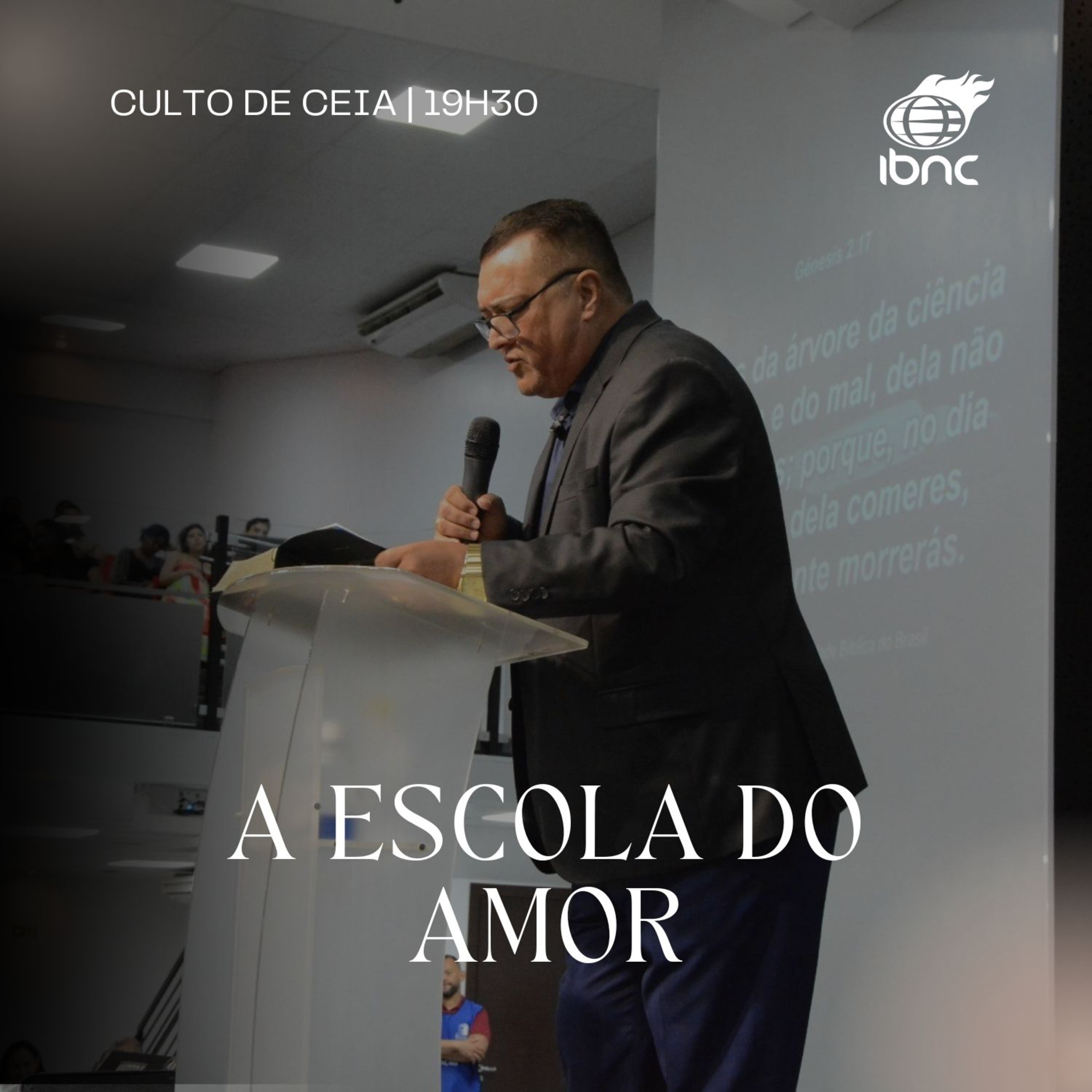 A escola do amor | PARTE 2 | Pr. Antonio Ulisses | IBNC 19H30 | 04 JAN episode artwork