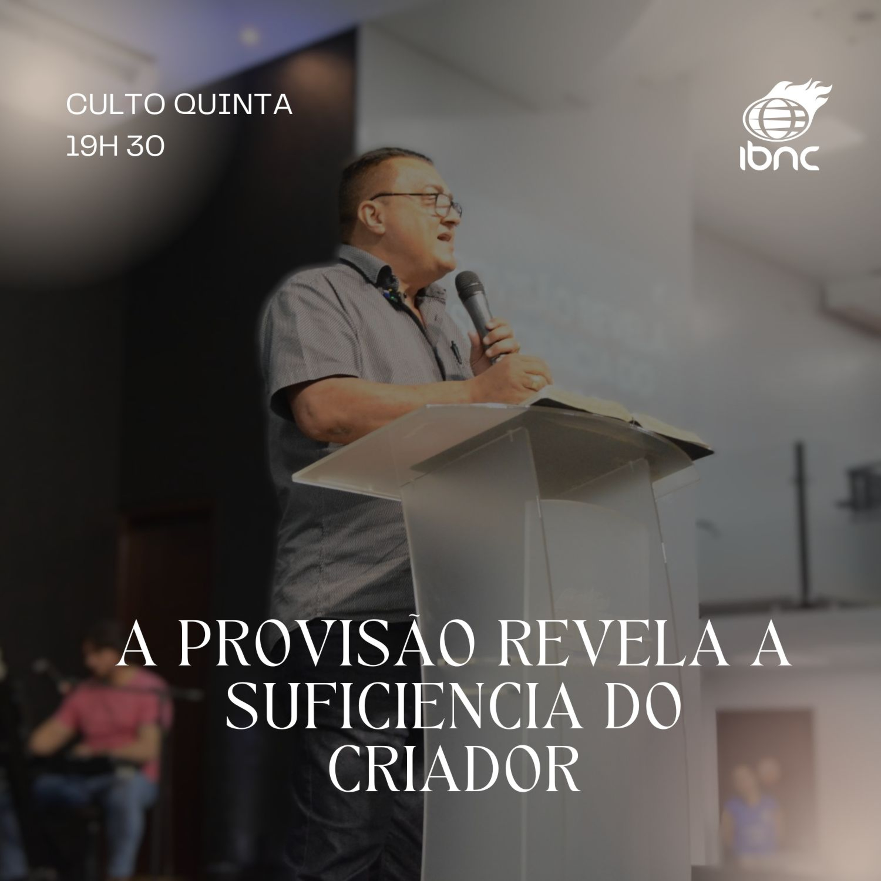 A provisão revela a suficiencia do criador | Pr. Antonio Ulisses | IBNC 19H30 | 22 JAN episode artwork