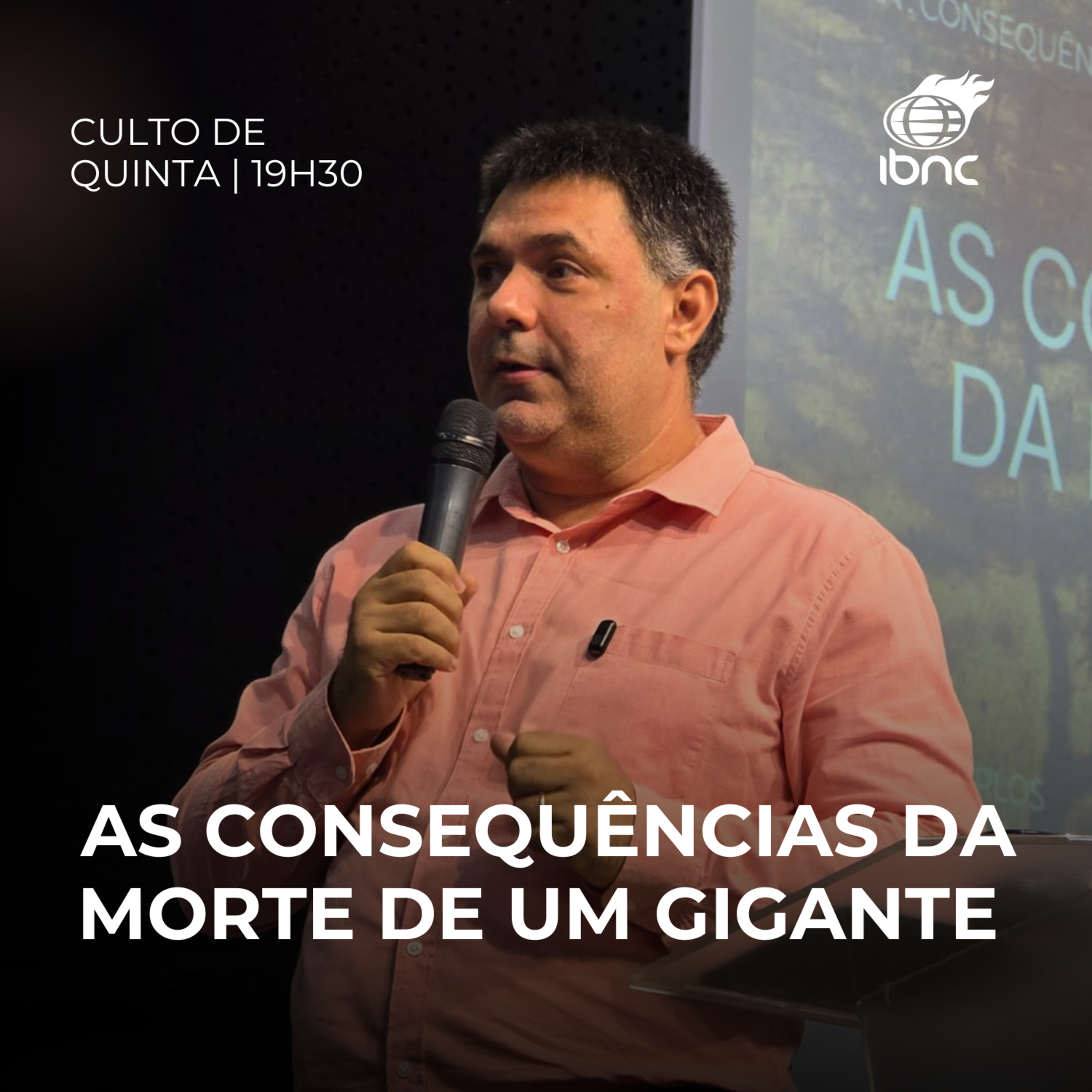 As Consequências da Morte de um Gigante | Pr. José Carlos | IBNC 19H30 | 23 JUL episode artwork