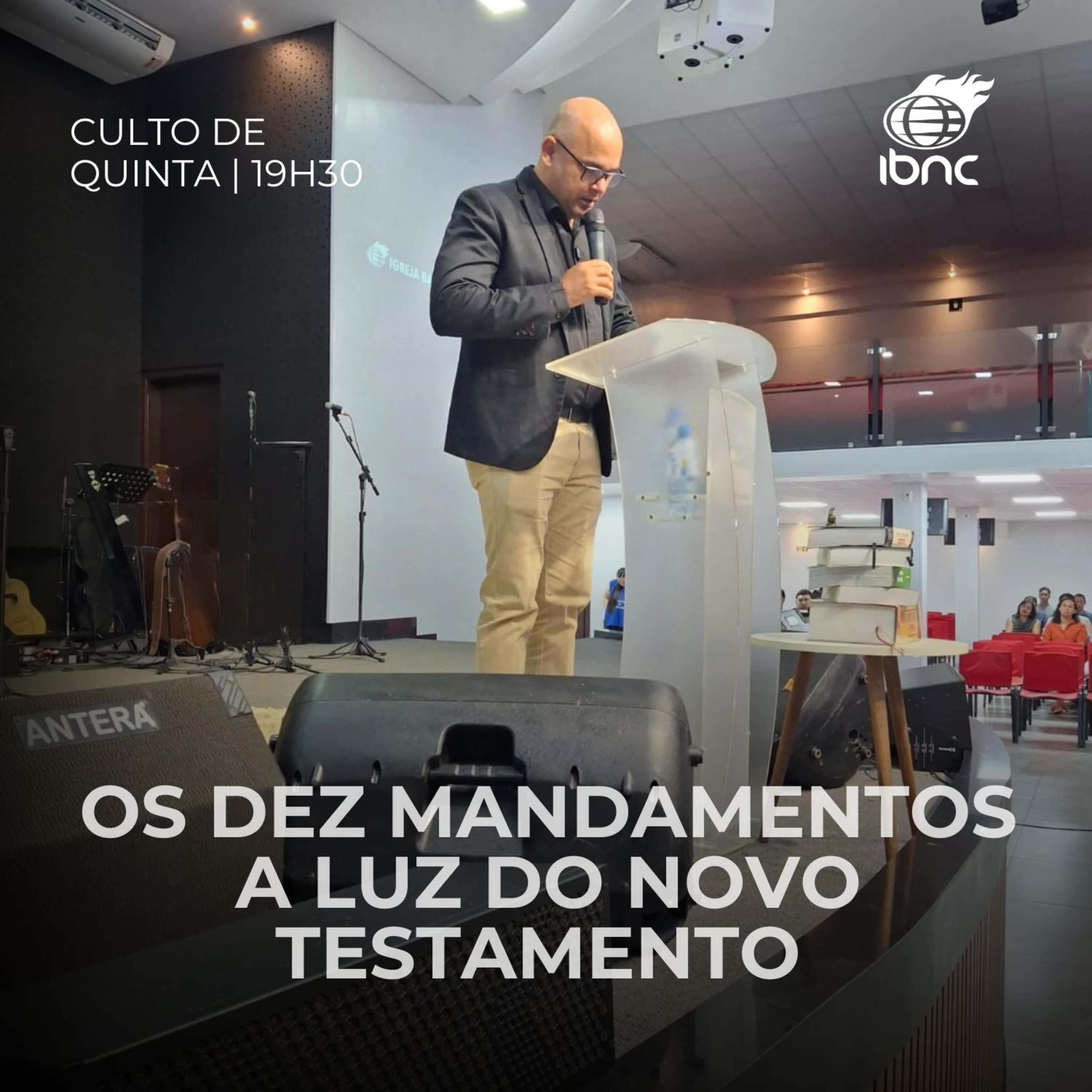 Os dez mandamentos a luz do novo testamento | Pr. Suelo | IBNC 19H30 | 06 AGO episode artwork