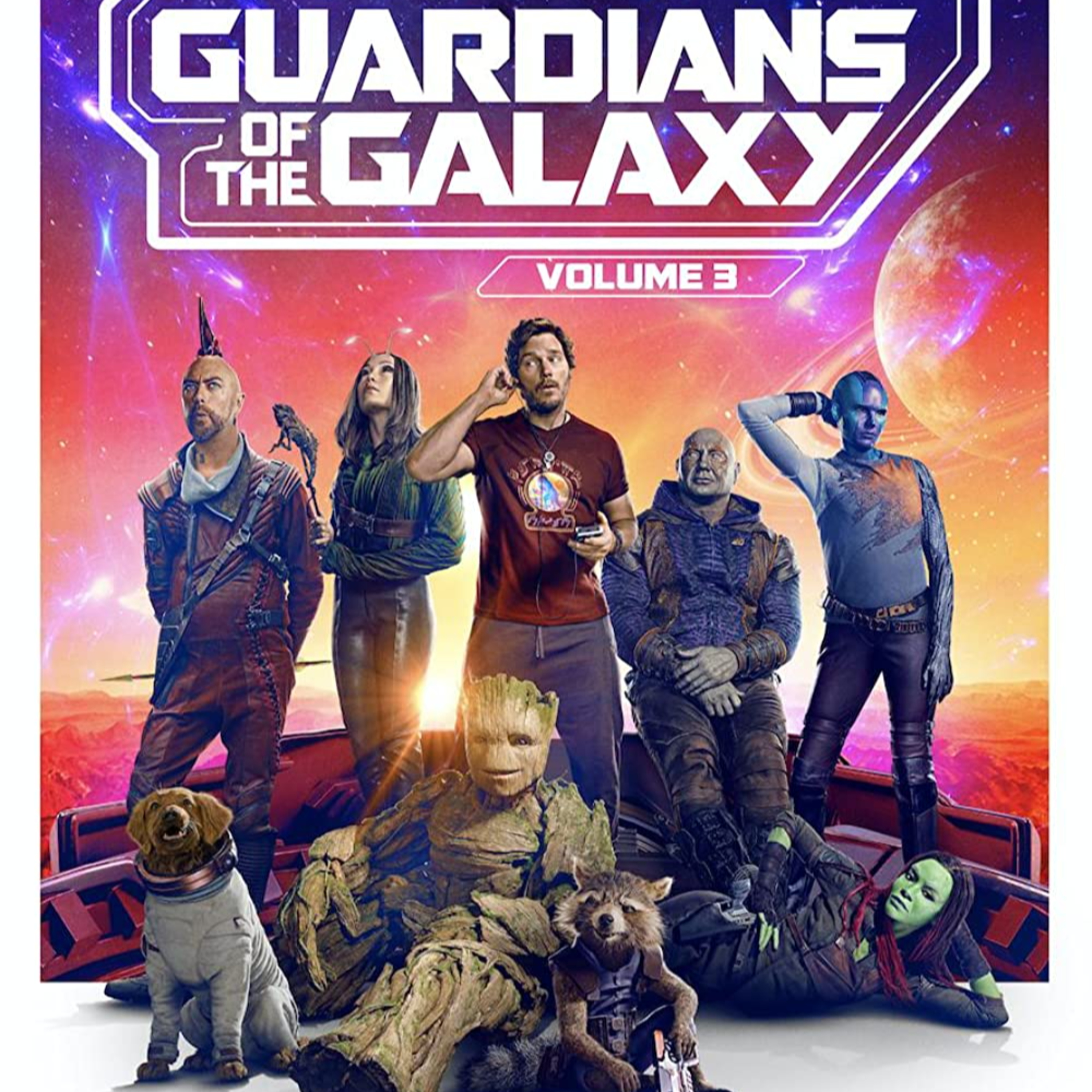 Does the MCU Episode 52 - Guardians of the Galaxy Vol 3 episode artwork