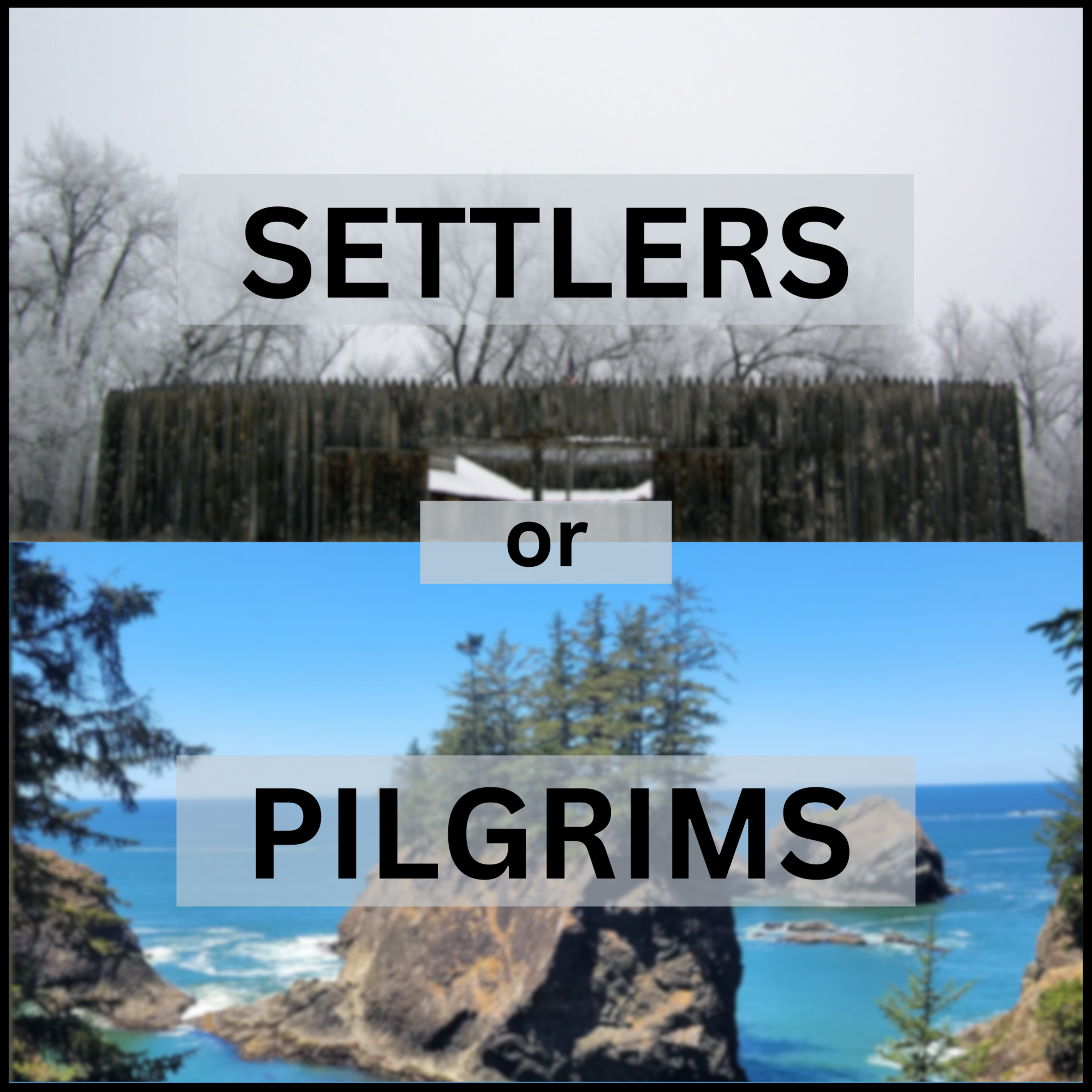 Settlers or Pilgrims // Dave Roderick