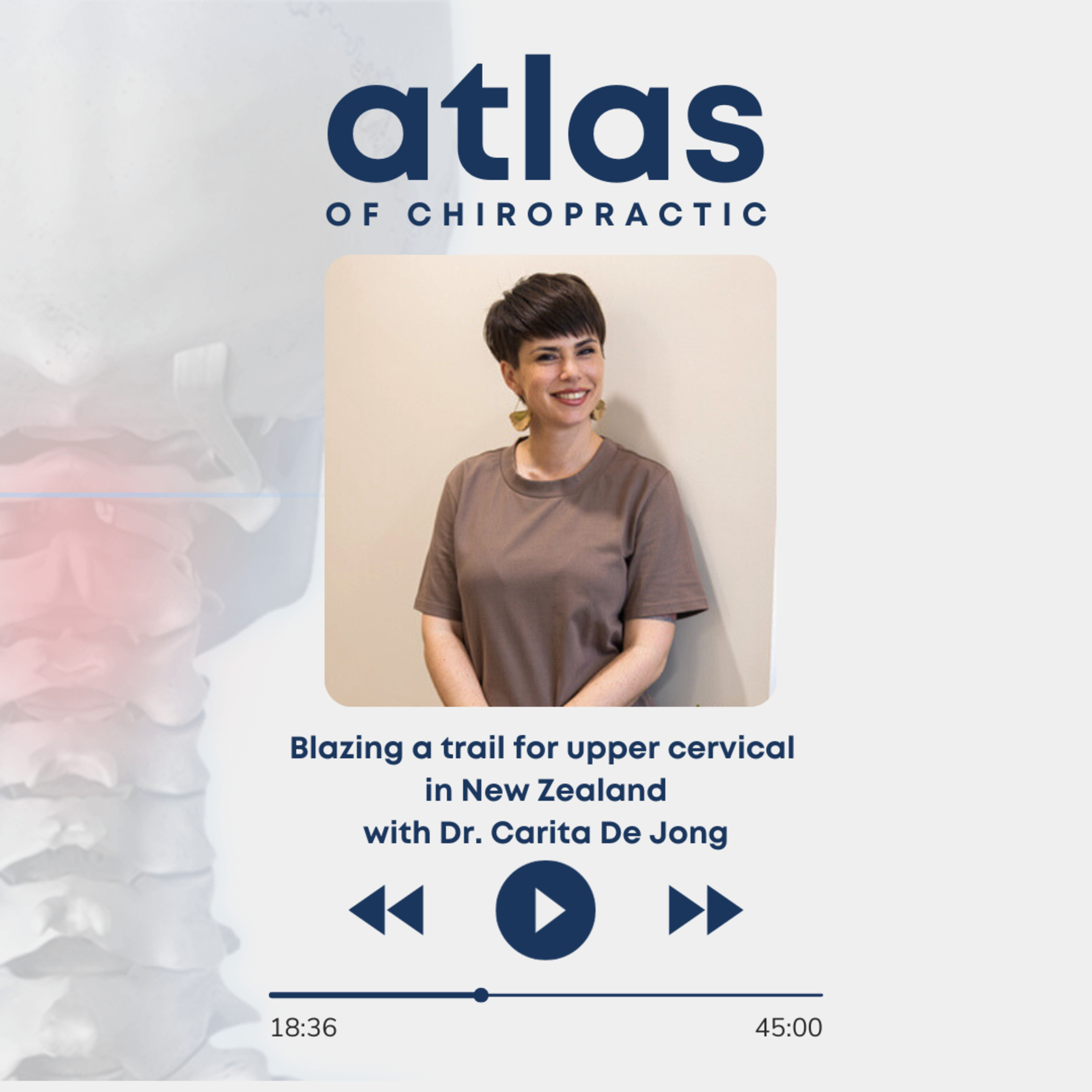 Blazing a trail for upper cervical in New Zealand with Dr. Carita De Jong episode artwork