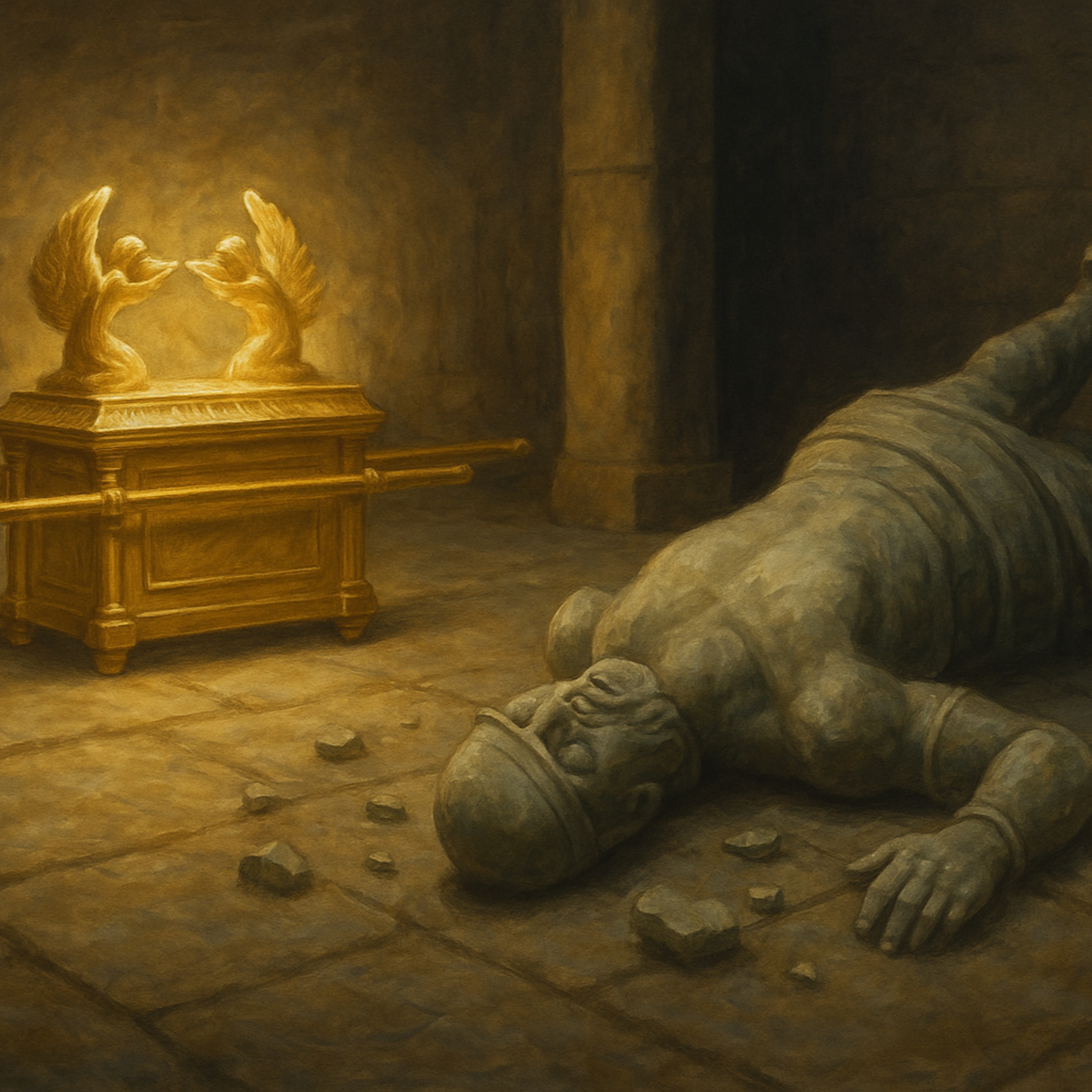 A presença de Deus é bênção para os humildes e juízo para os soberbos - 1 Samuel 5 episode artwork