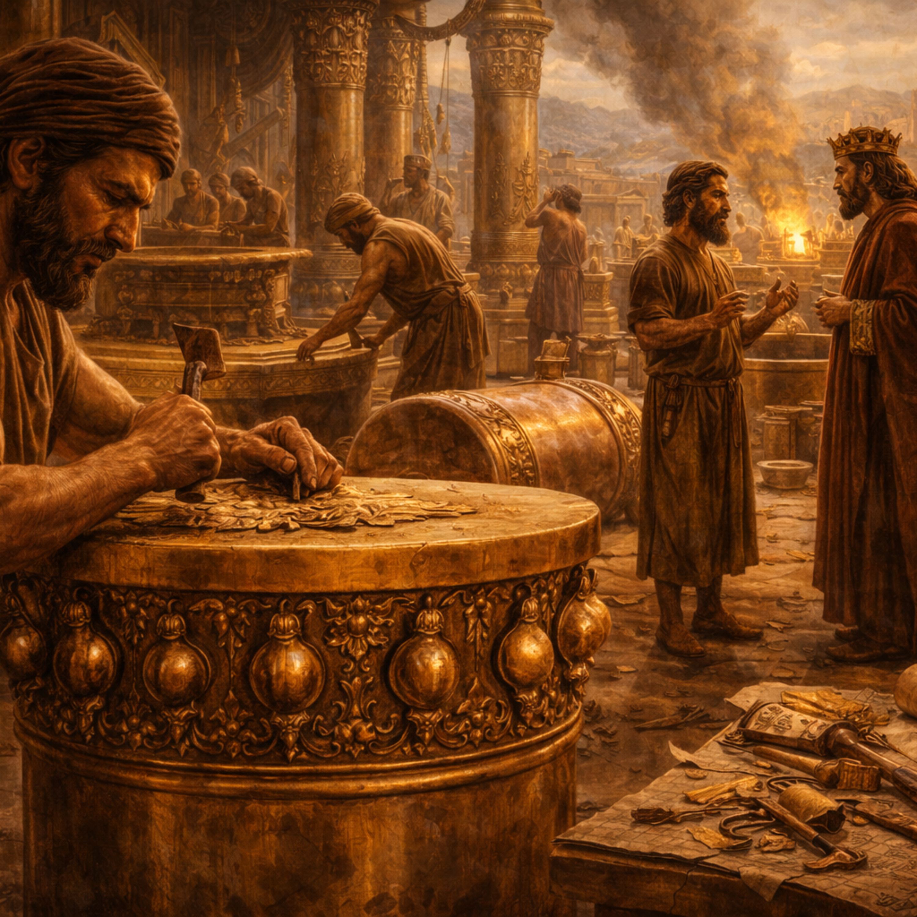 Dons consagrados ao propósito de Deus - 1 Reis 7 episode artwork