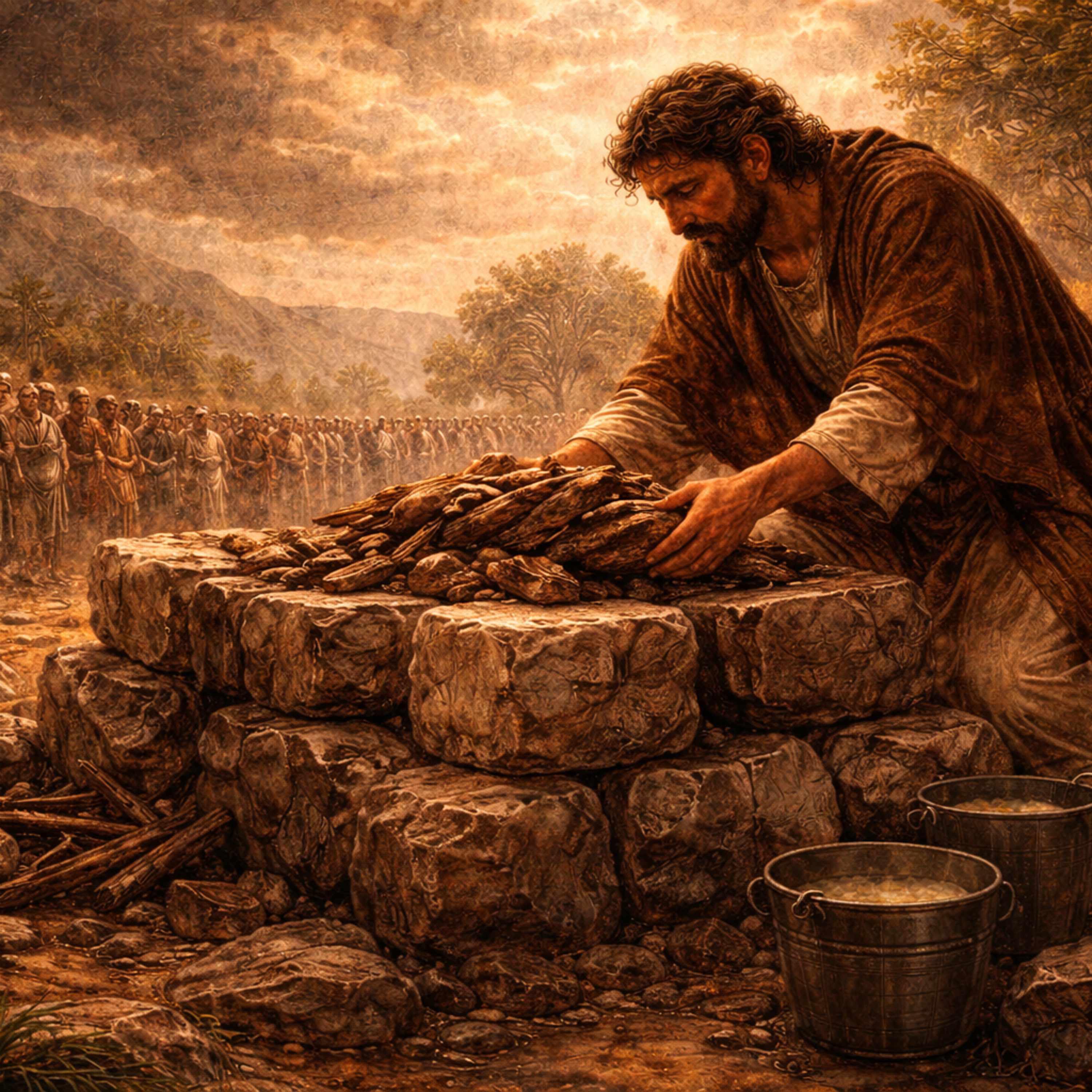 Restaure o altar antes de pedir o fogo - 1 Reis 18 episode artwork