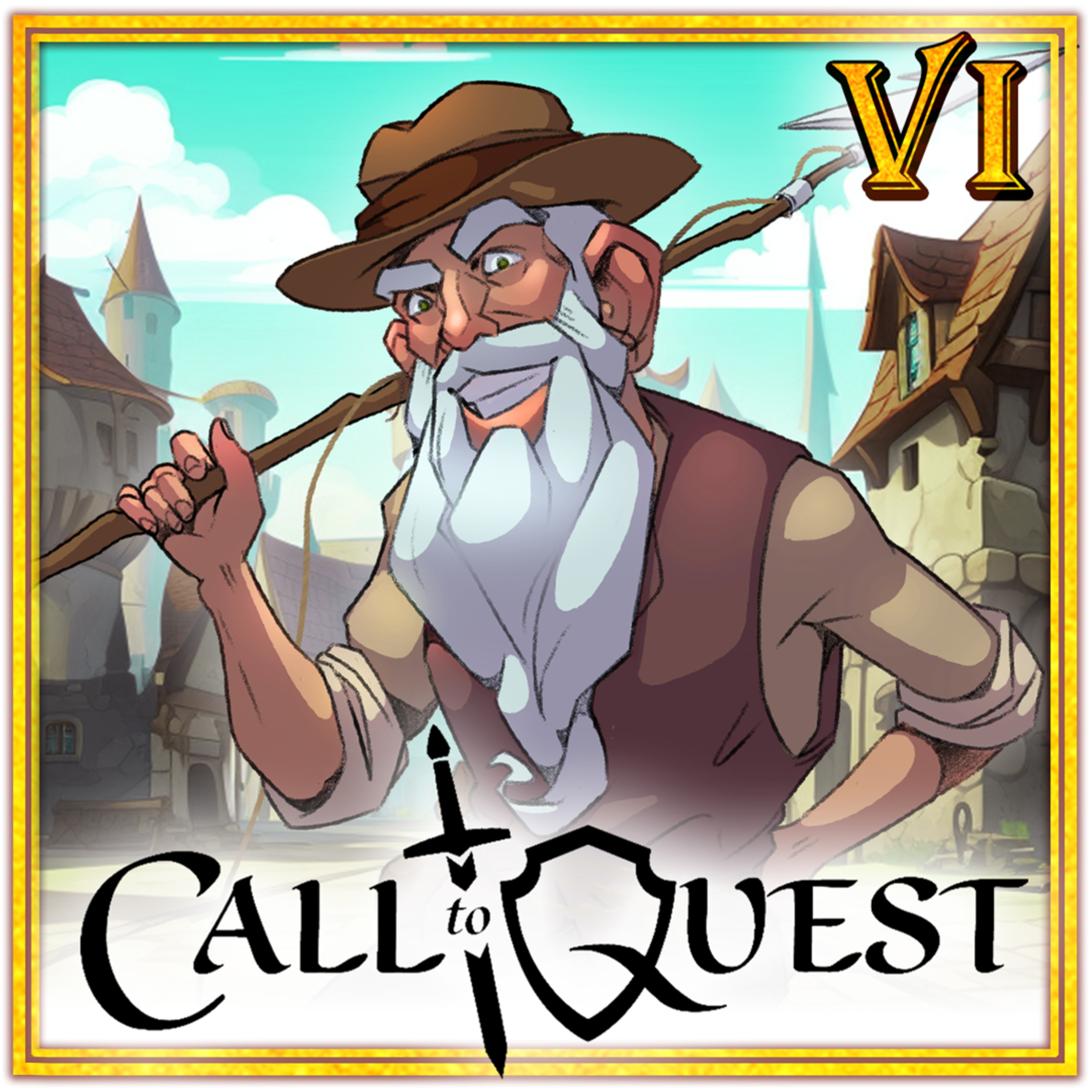 "LONG BLACK VEIL" - CALL to QUEST ep.6 - Classic 80s D&D Inspired Tabletop RPG Adventure! episode artwork
