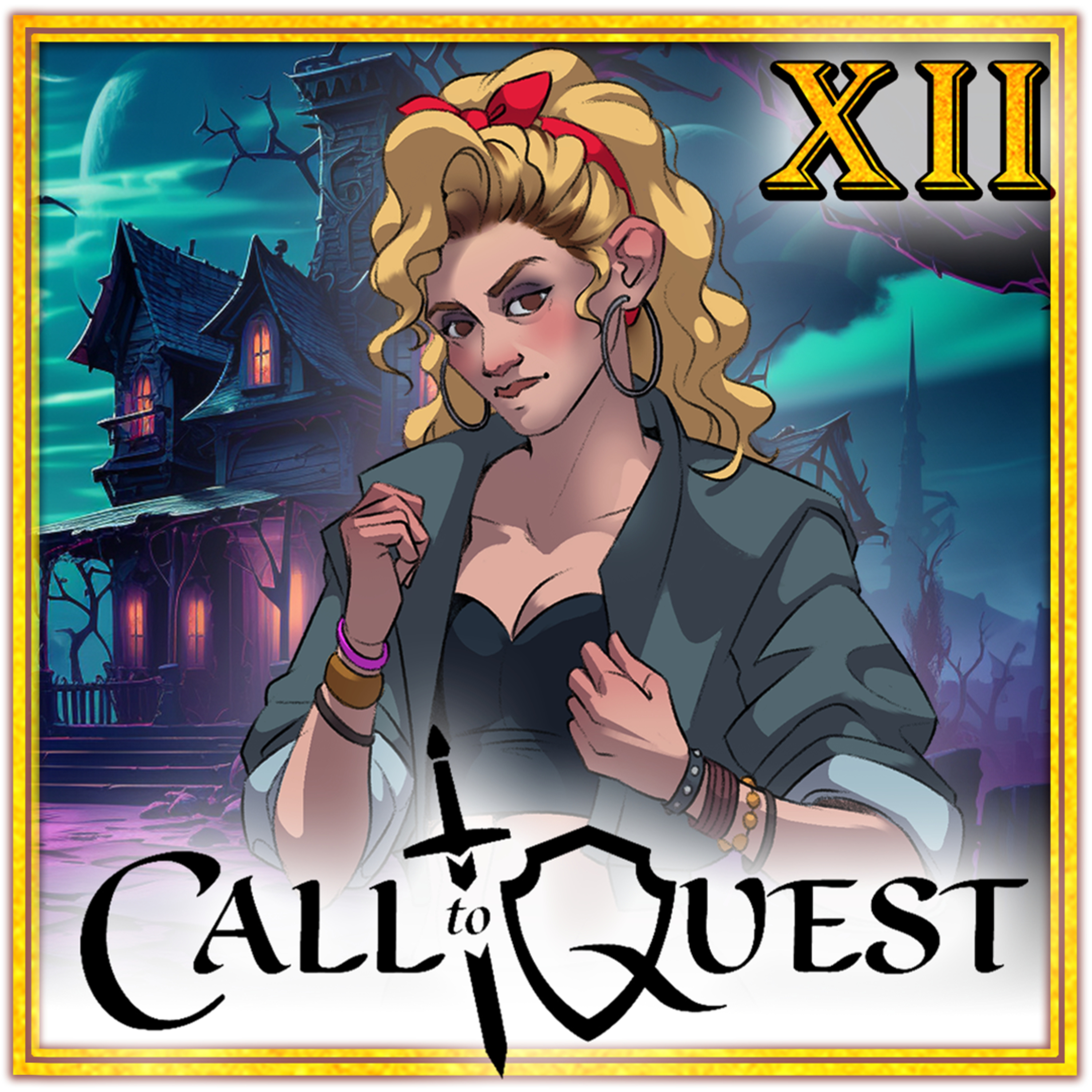 "FRIGHT NIGHT" - CALL to QUEST ep.12 - Classic 80's D&D Inspired Tabletop RPG Adventure! episode artwork