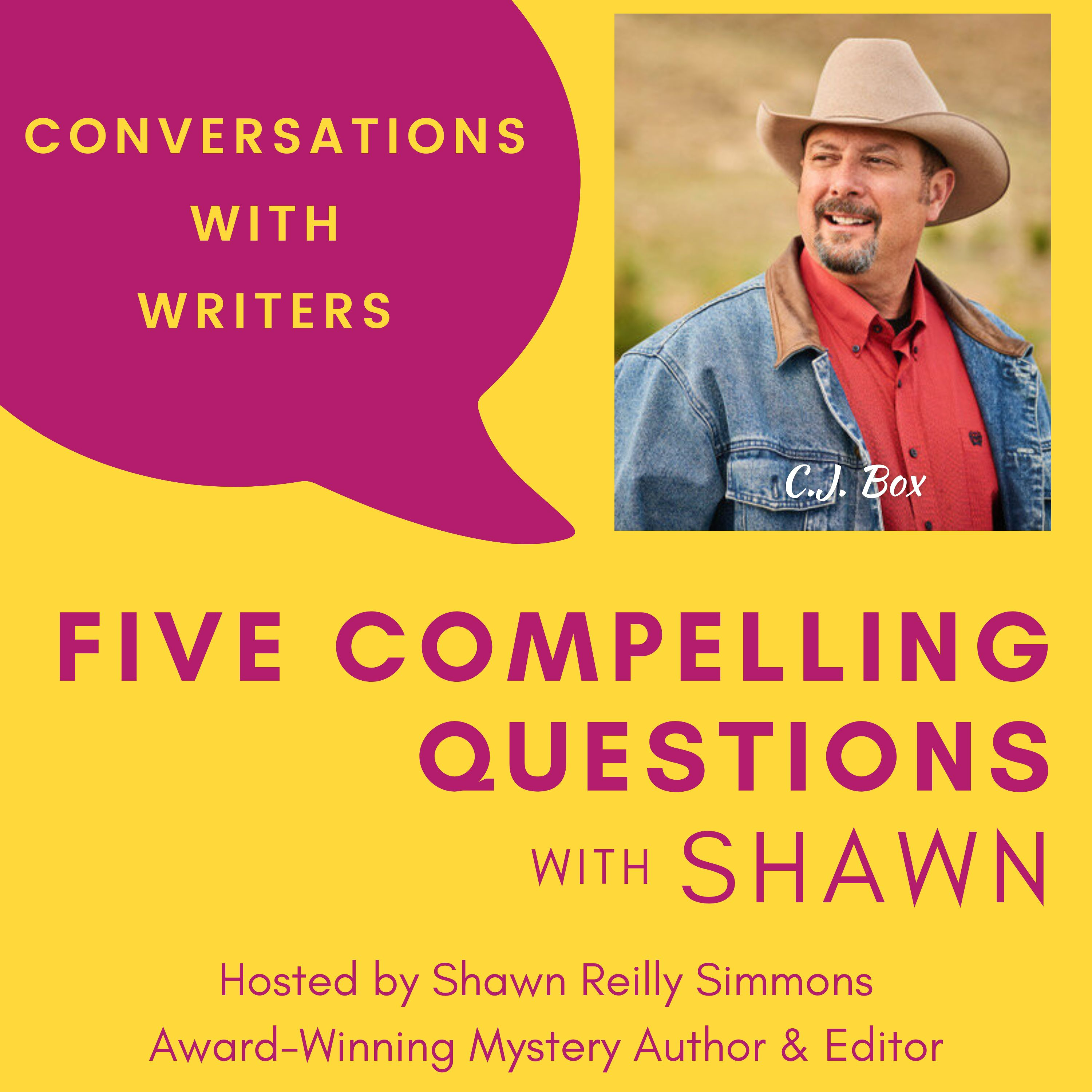 EP152: 5CQ for C.J. Box, Author of THREE-INCH TEETH Episode cover