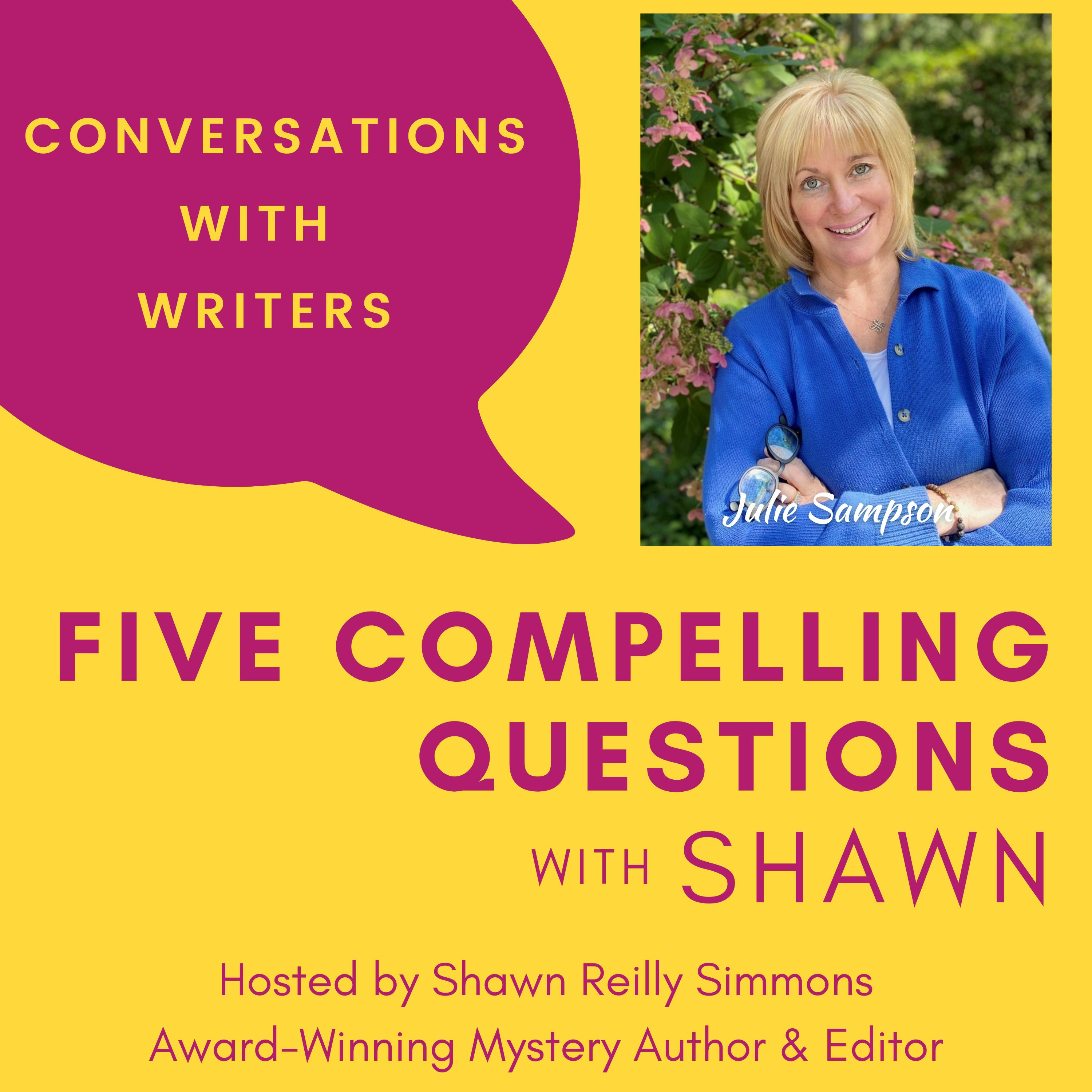 EP208: 5CQ for Julie Sampson, Author of RUBY AND THE BOSS CRICKET Episode cover