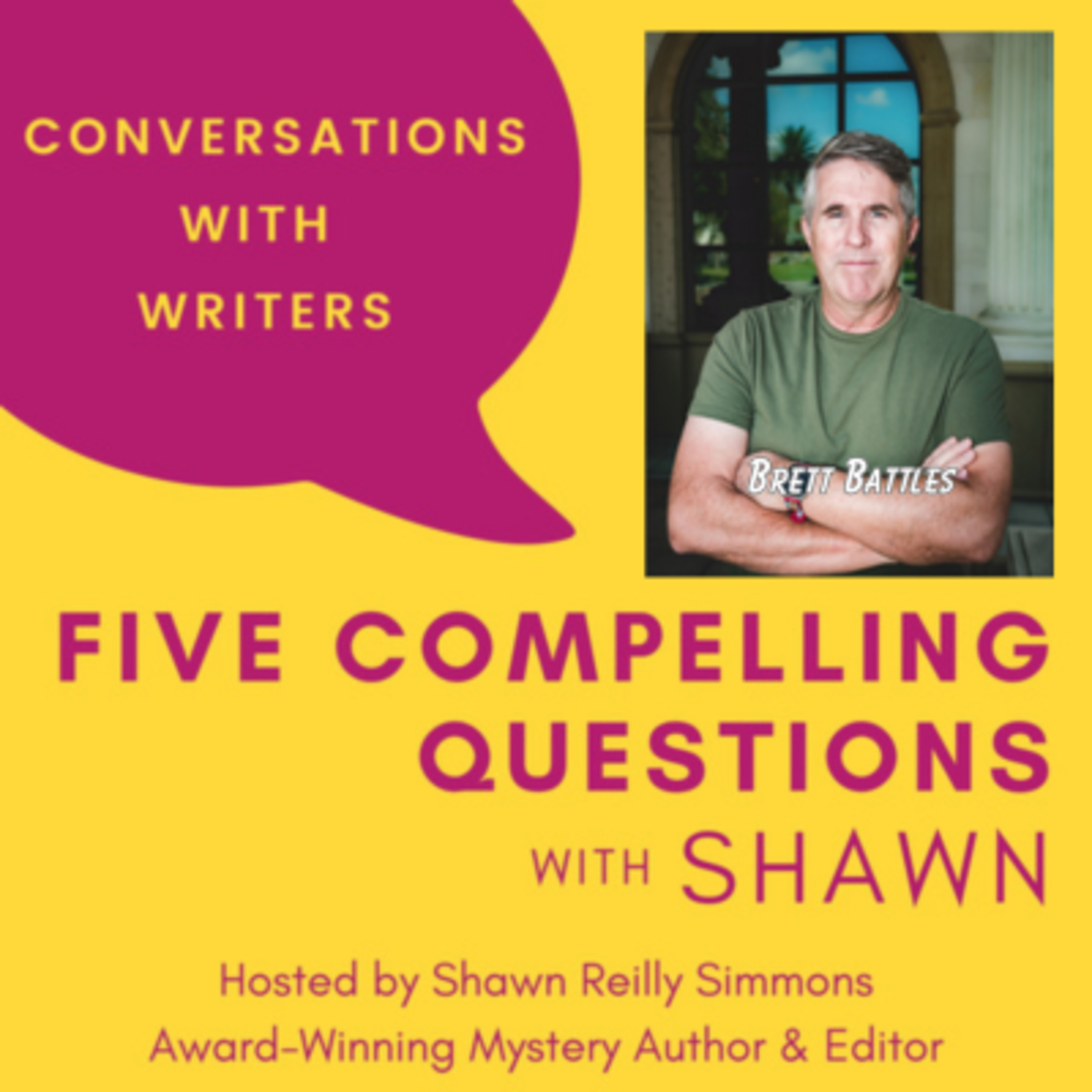 EP 296: 5CQ for Brett Battles, Author of Stuart Woods' Deep Water Episode cover