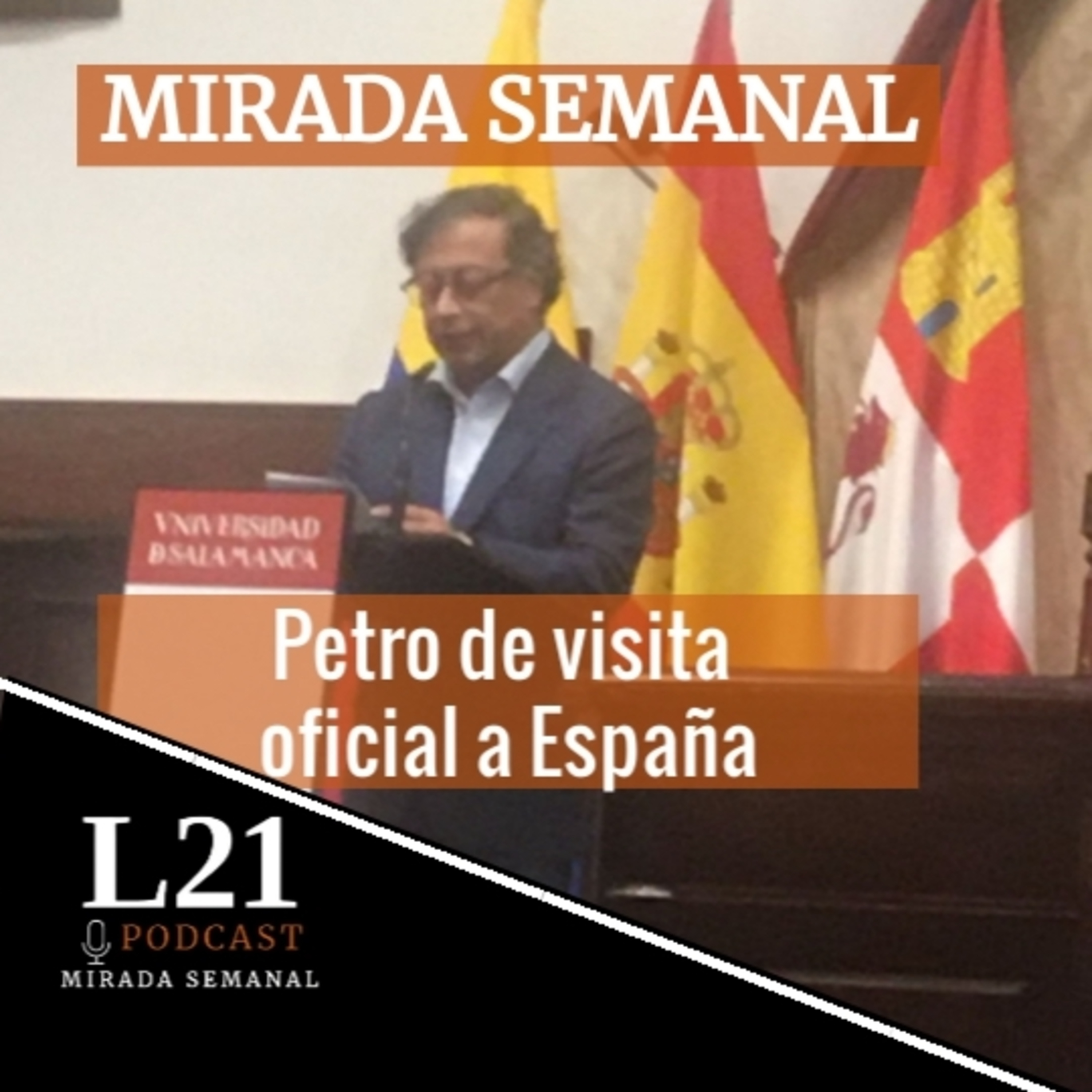Ep15- Militarización de la frontera chileno-peruana, Gustavo Petro en España y Santiago Peña nuevo presidente del Paraguay (07/05/2023) episode artwork