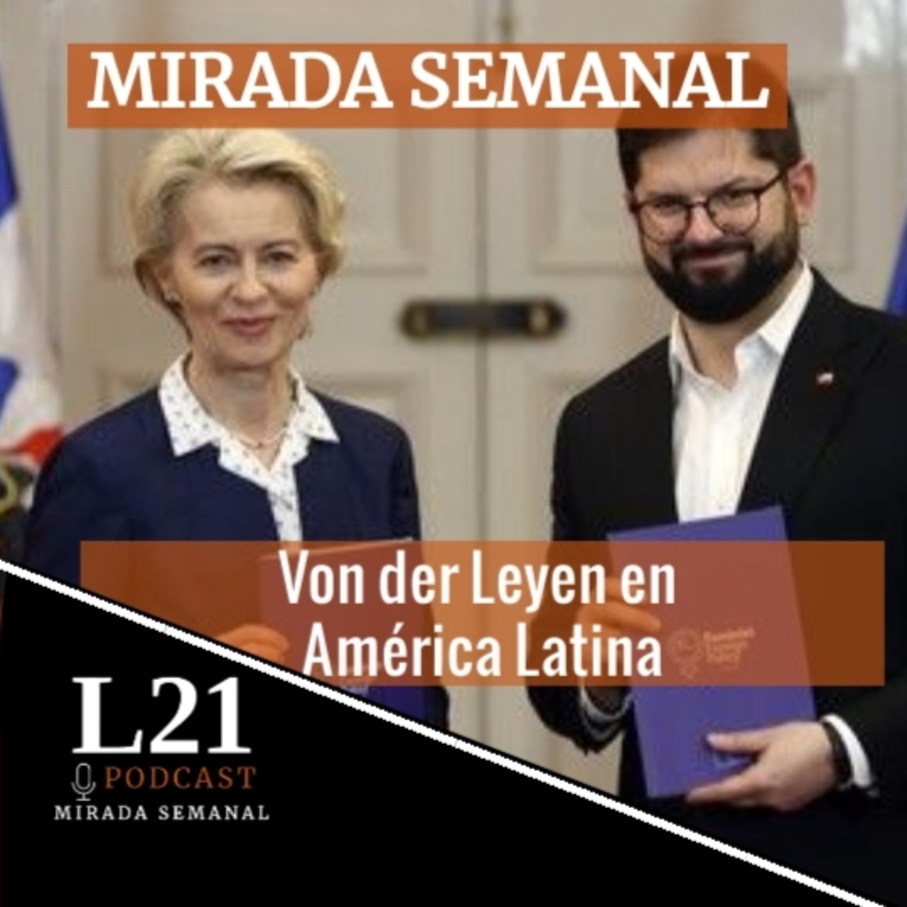 Gira latinoamericana de Ursula Von Der Leyen, inicia la carrera presidencial en Ecuador y segundo juicio contra Donald Trump (18/06/2023) episode artwork