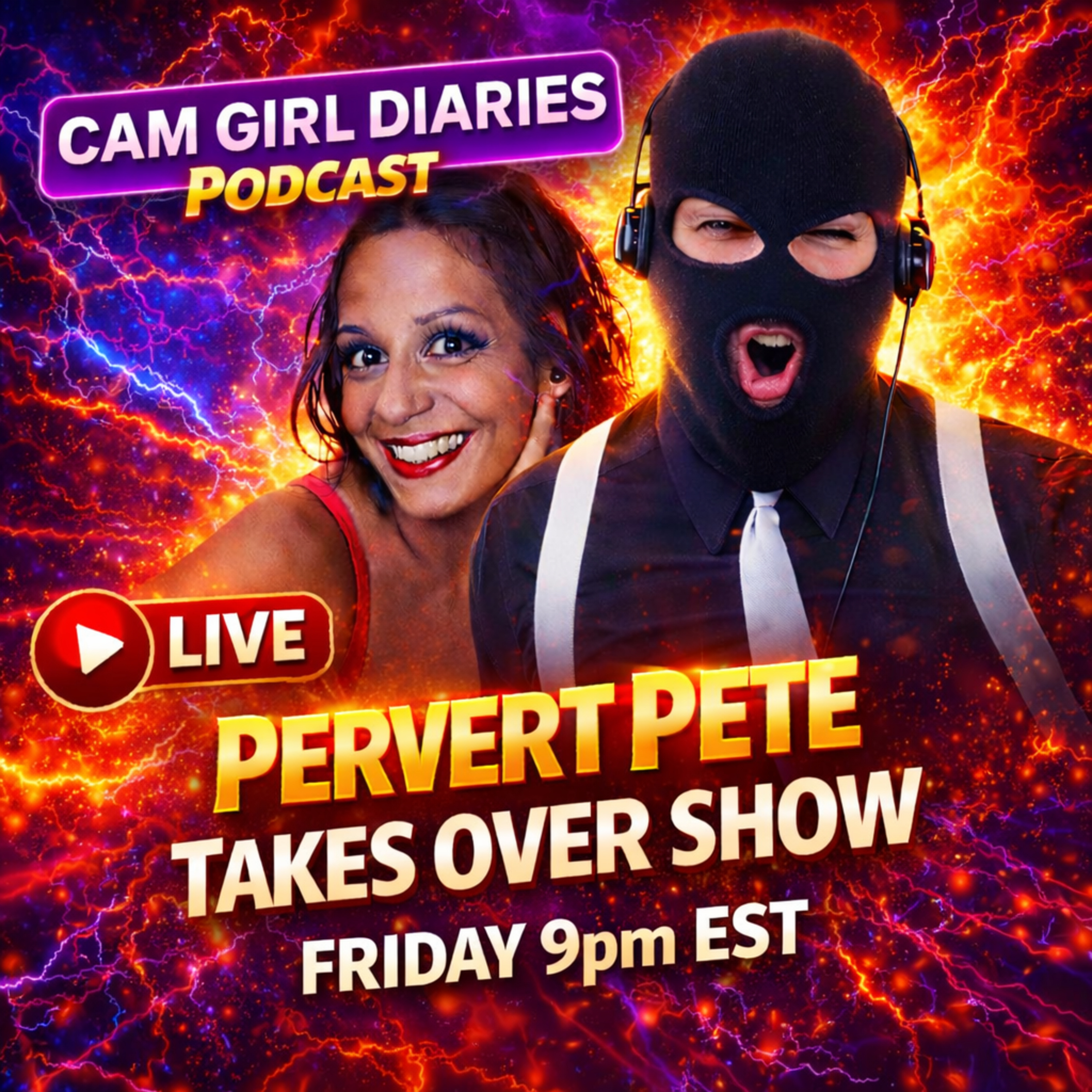 The Rise of Fake AI Instagram Girls & Wild Customer Roleplay With Pervert Pete LIVE episode artwork