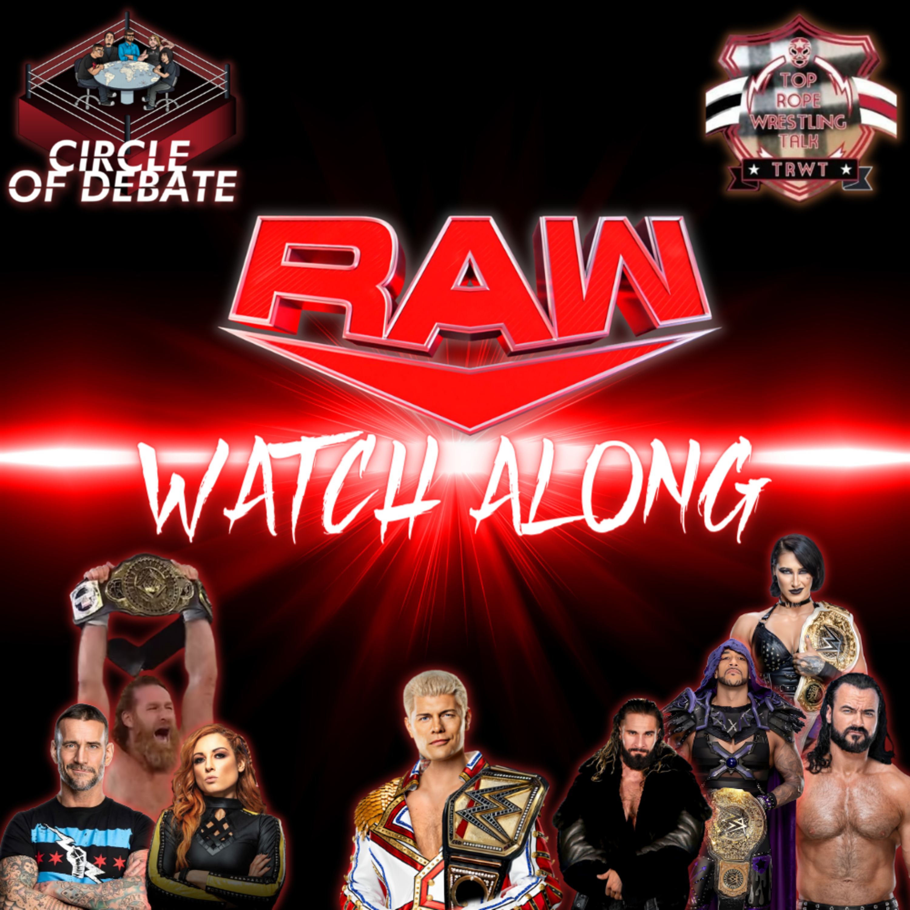 Monday Night Raw Watch Party!! episode artwork