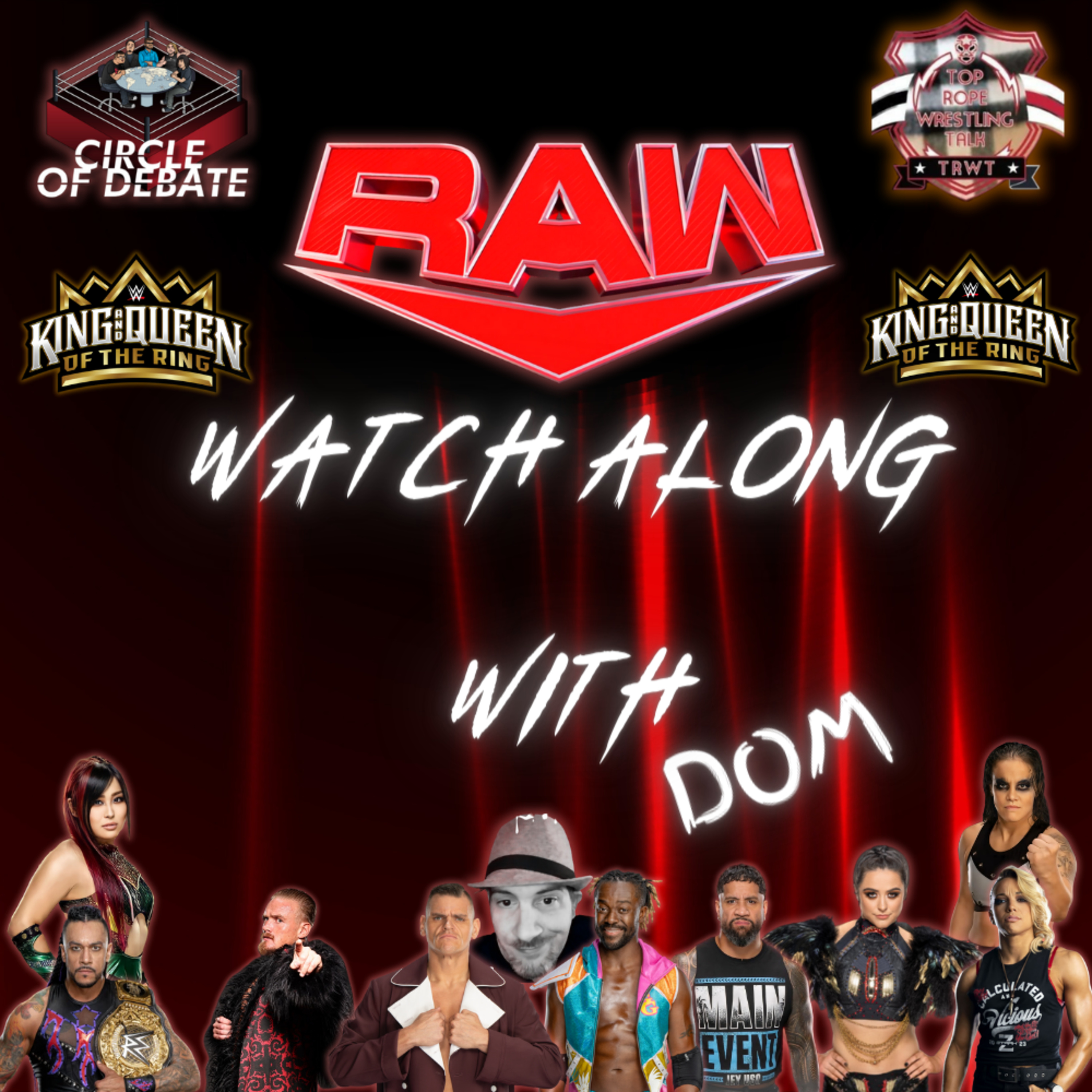 WWE Raw Watch Party!!! episode artwork